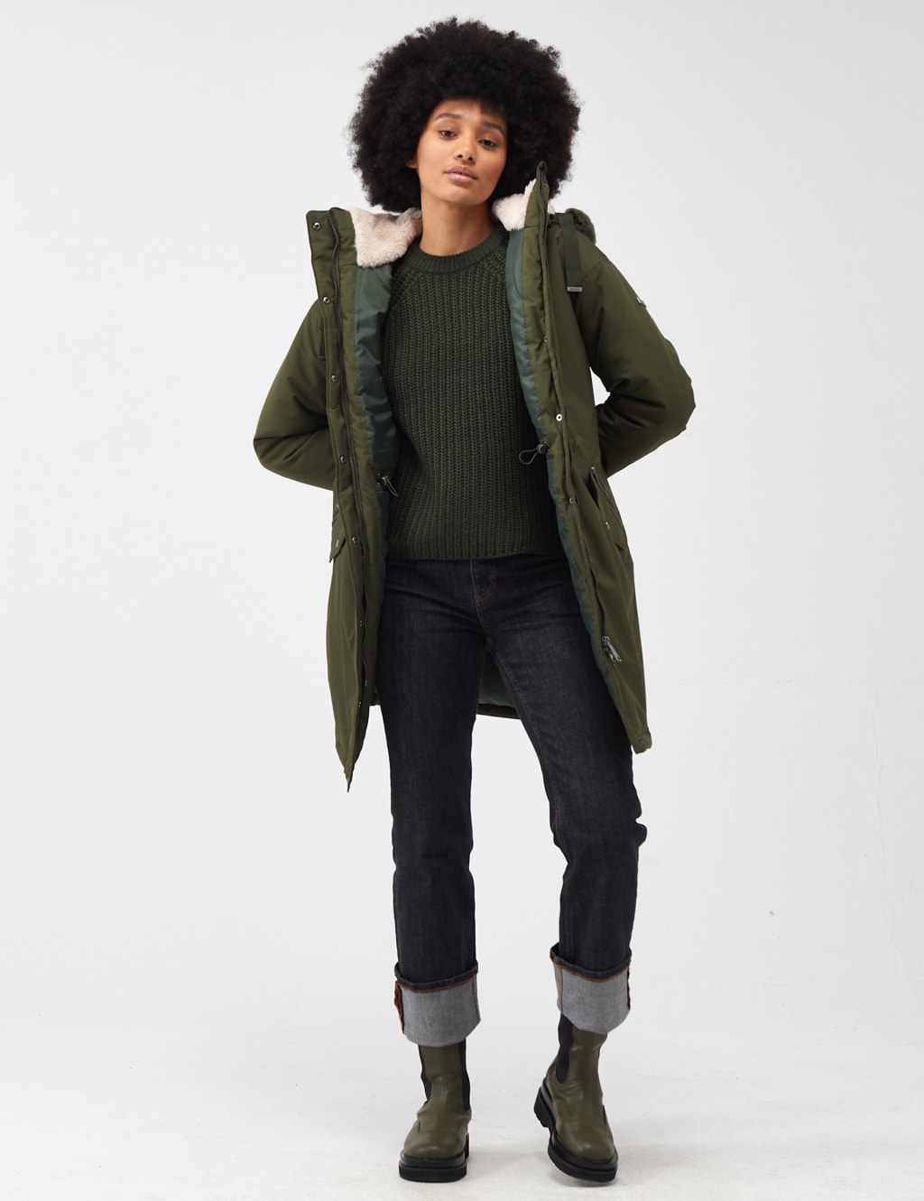 Samaria Waterproof Parka Coat 3 of 7