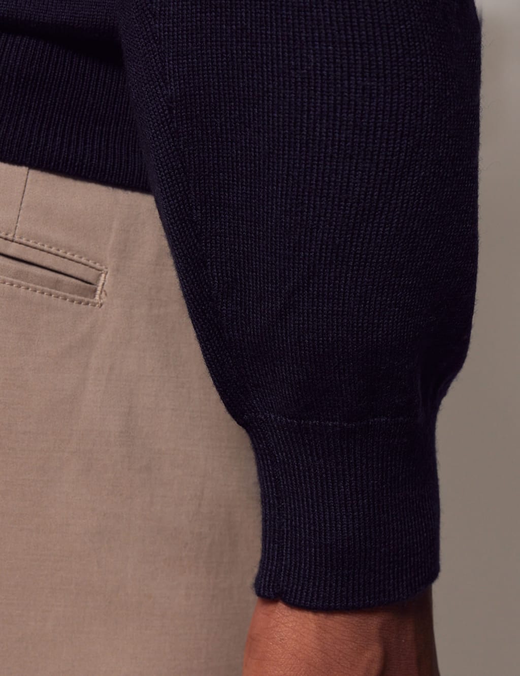 Pure Merino Wool V-Neck Jumper 6 of 6