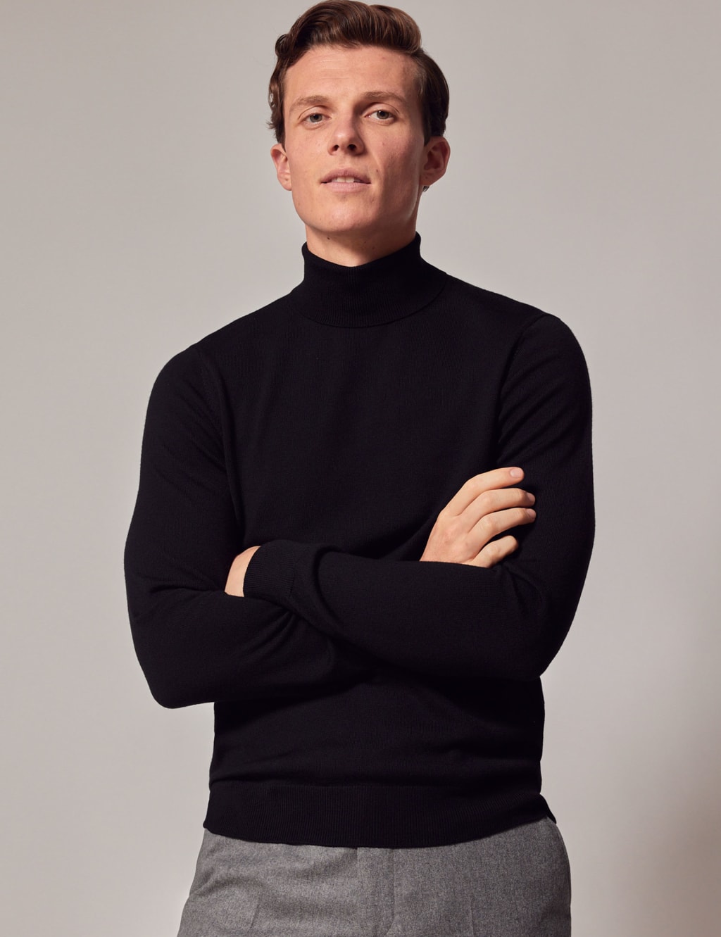 Pure Merino Wool Roll Neck Jumper 5 of 7