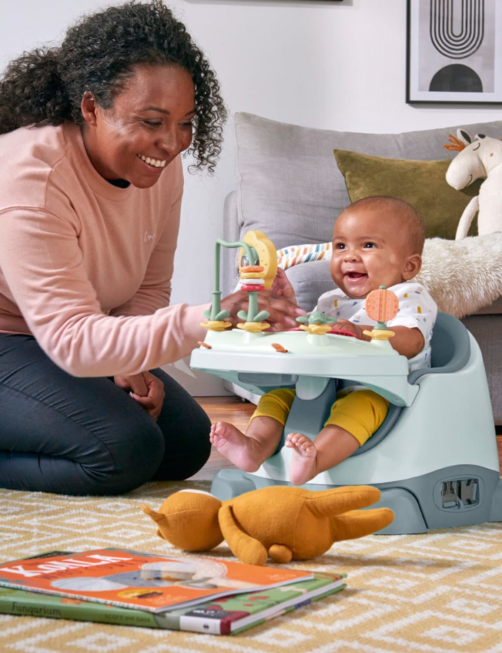 Bug 3-in-1 Floor And Booster Seat 7 of 8