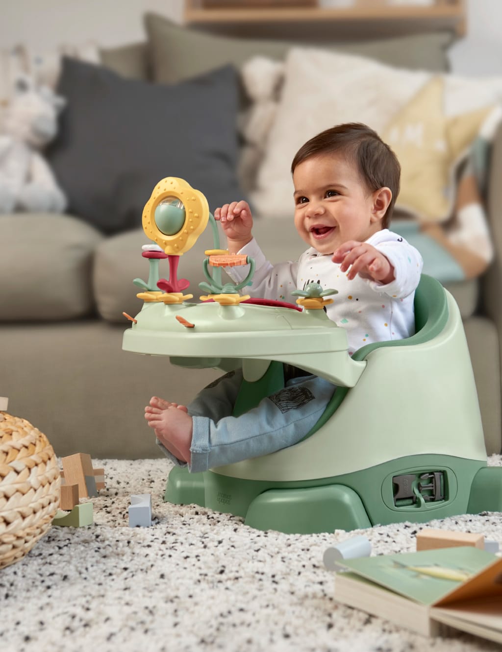 Bug 3-in-1 Floor And Booster Seat 8 of 9