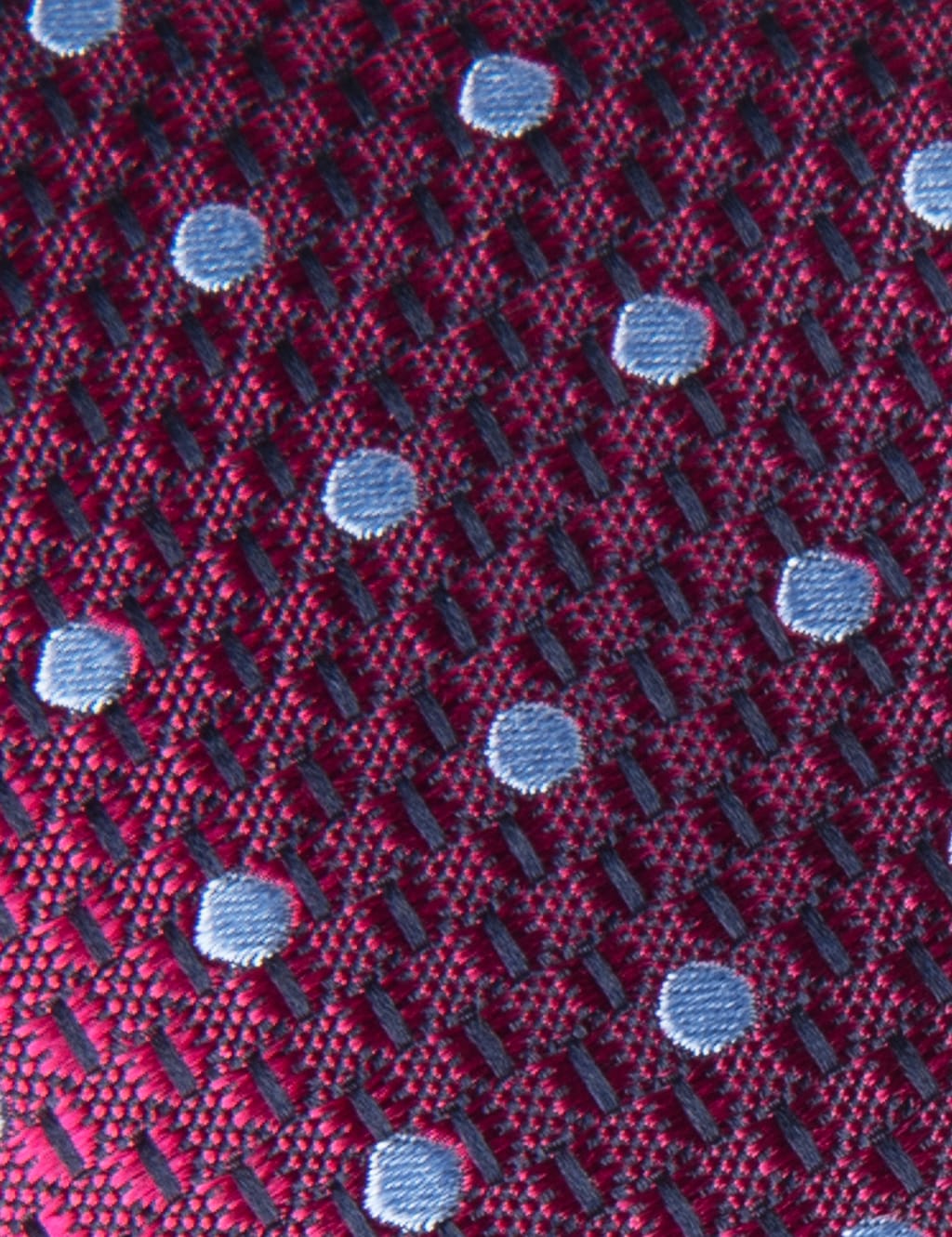Polka Dot Pure Silk Tie 3 of 3
