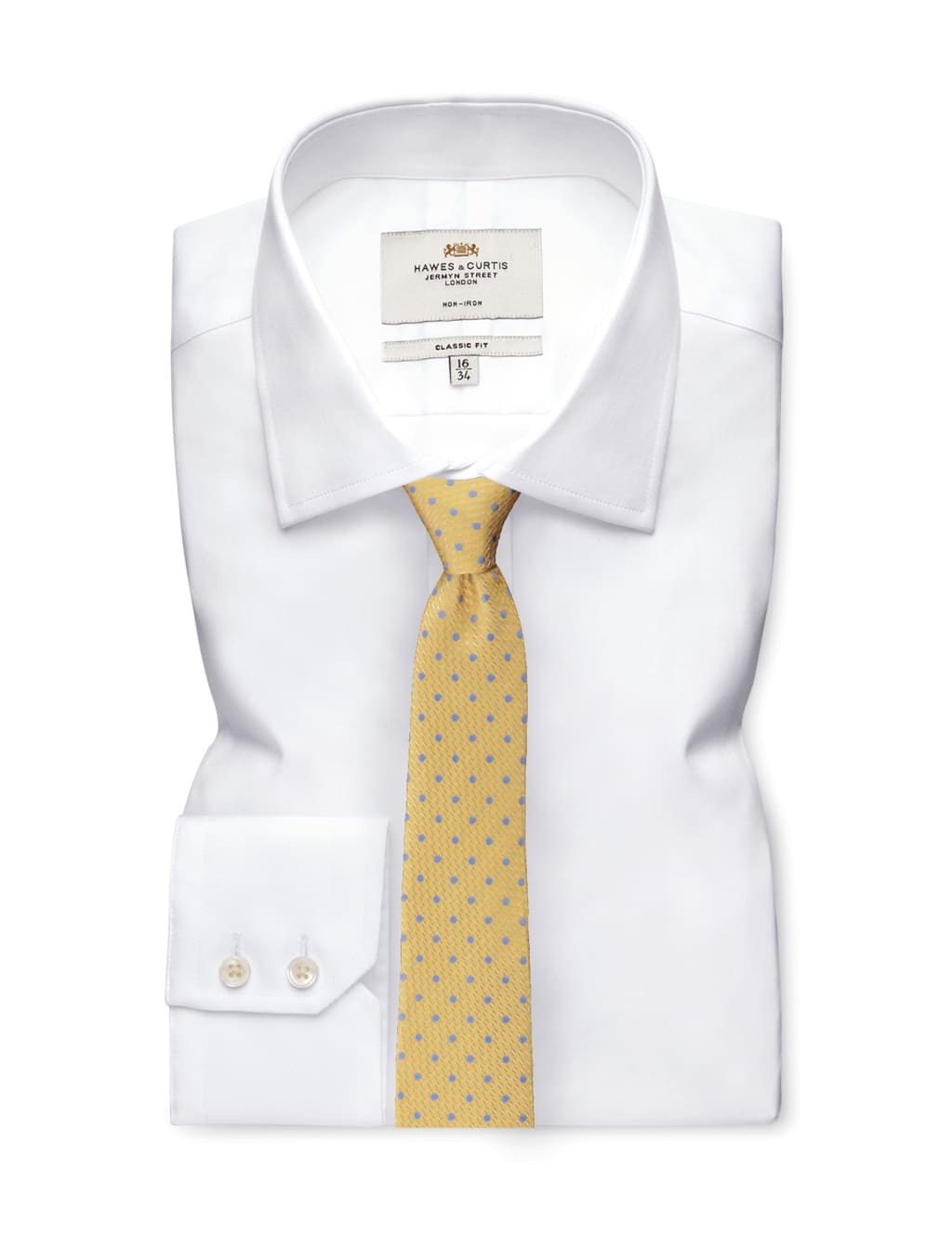 Polka Dot Pure Silk Tie 3 of 3
