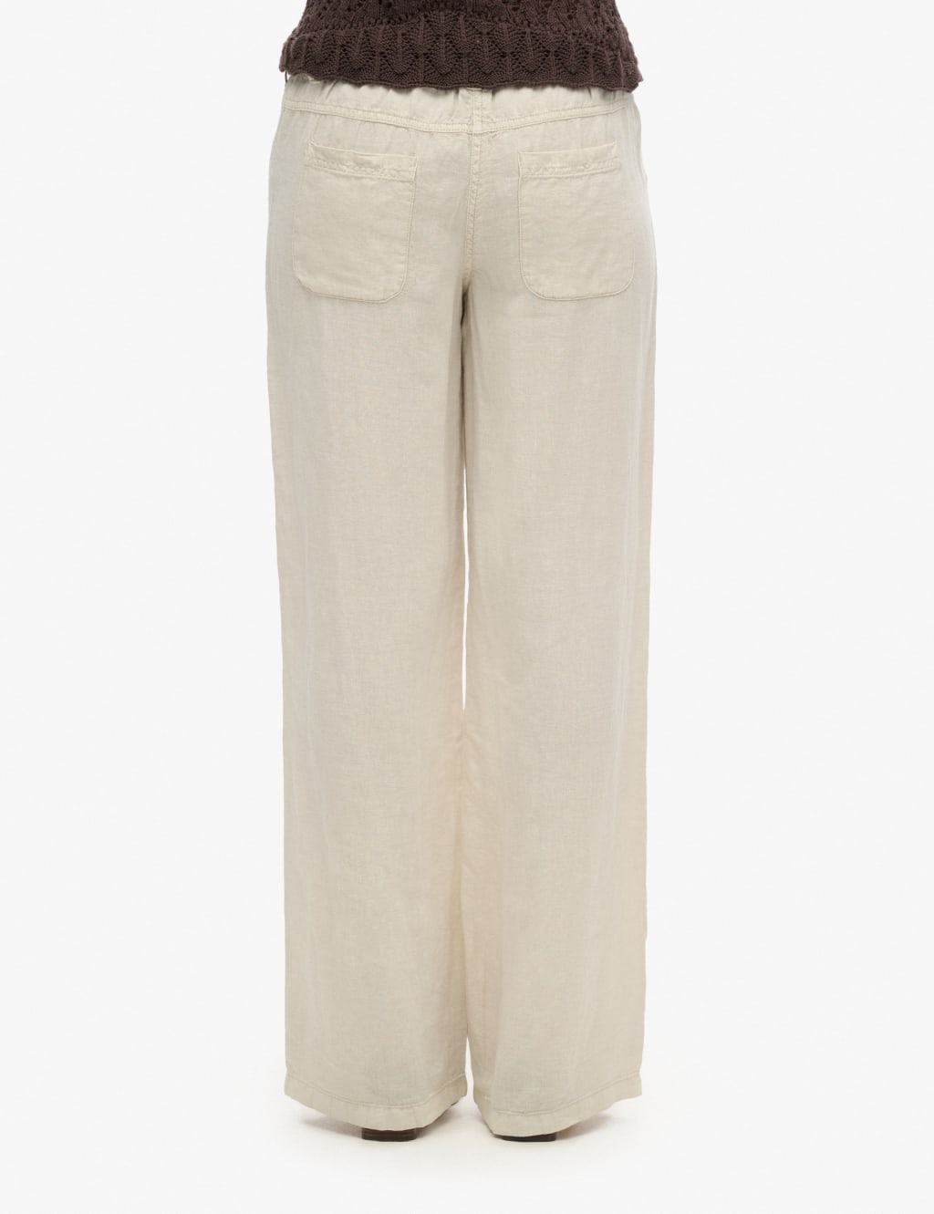 Pure Linen Wide Leg Trousers 2 of 7