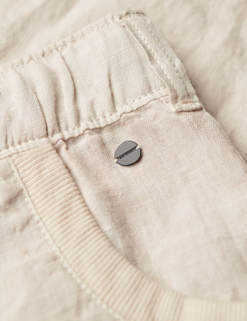 Pure Linen Wide Leg Trousers 7 of 7