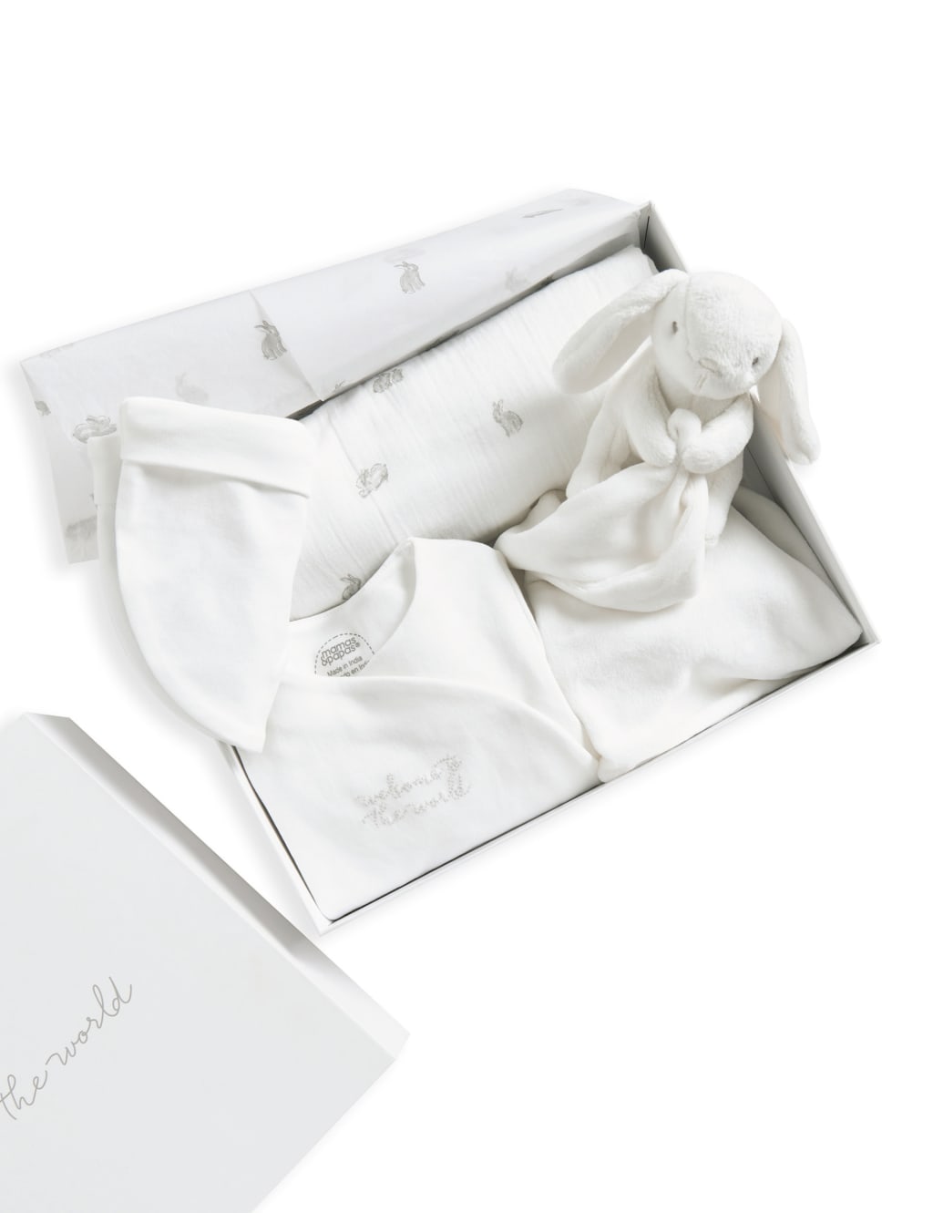 4pc Pure Cotton Bunny Gift Set (0-3 Mths) 2 of 8