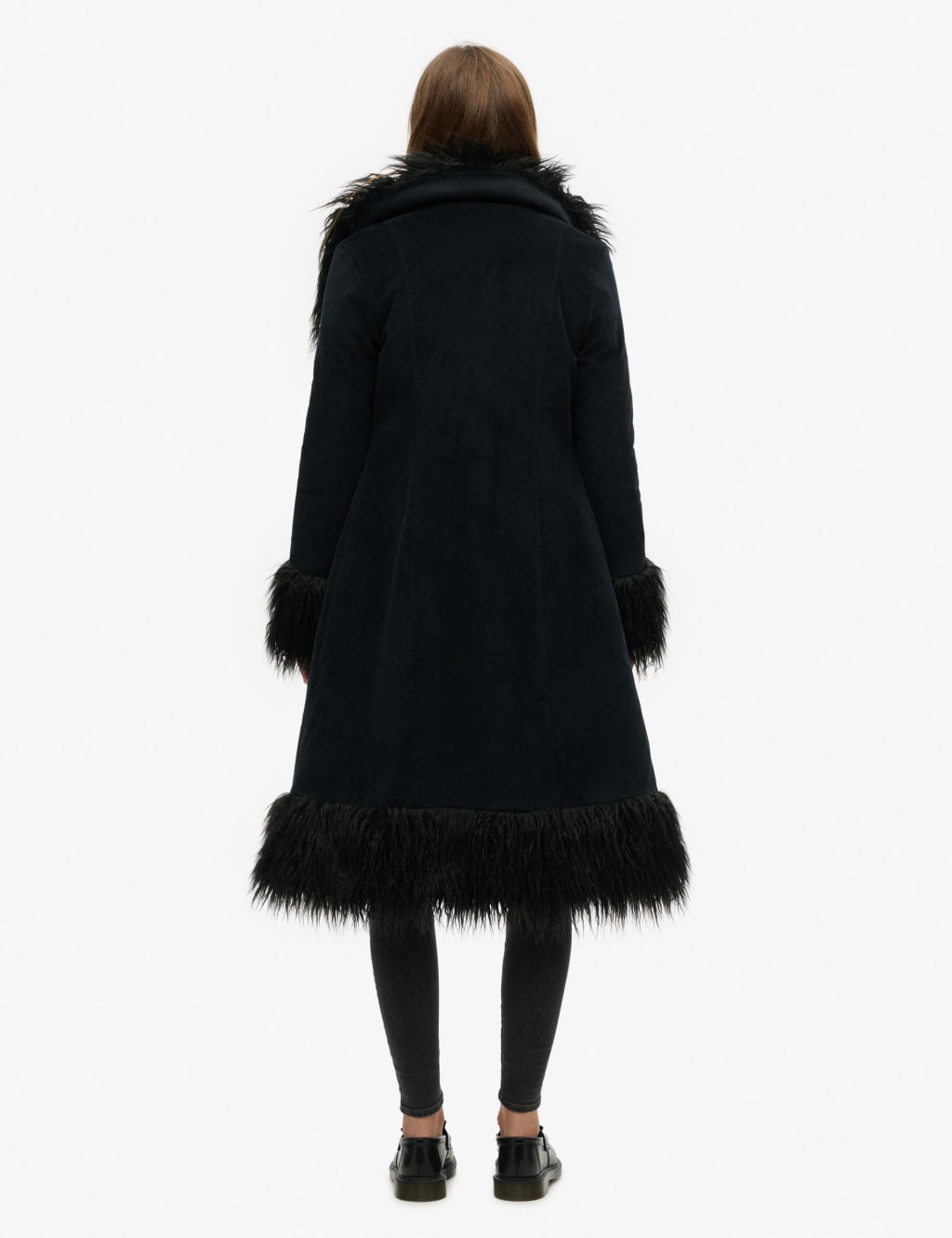 Faux Fur Lined Longline Coat 6 of 6