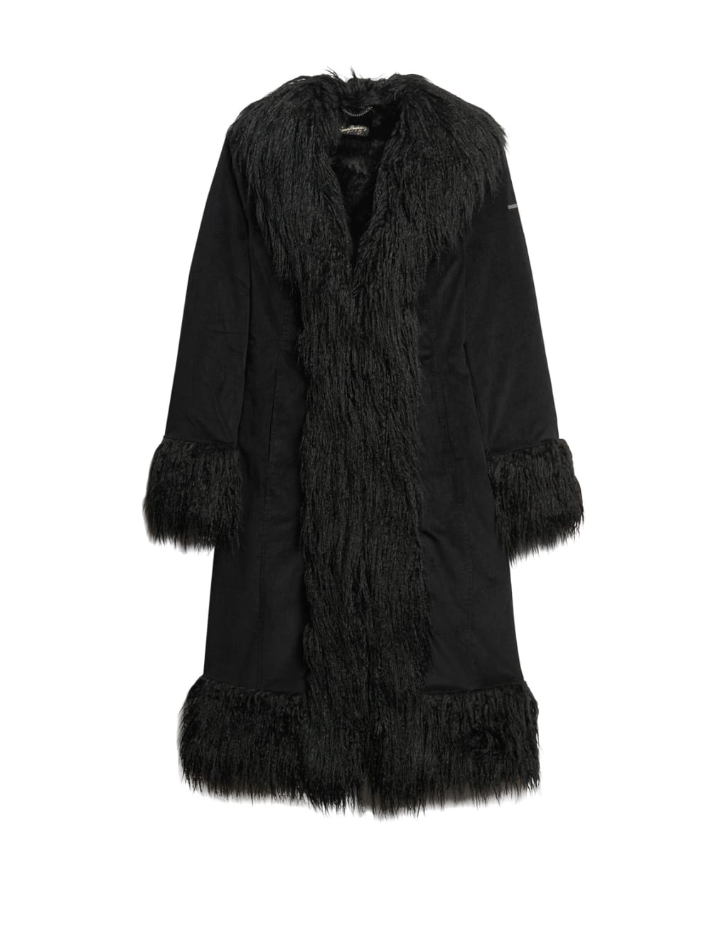 Faux Fur Lined Longline Coat 2 of 6