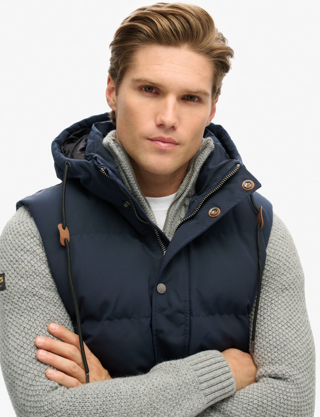 Hooded Quilted Padded Gilet 4 of 7
