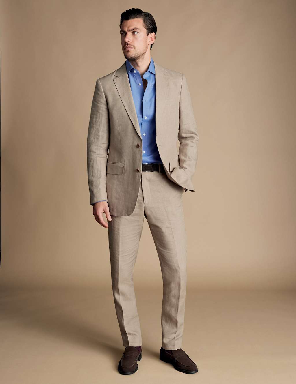 Slim Fit Pure Linen Suit Jacket 2 of 5