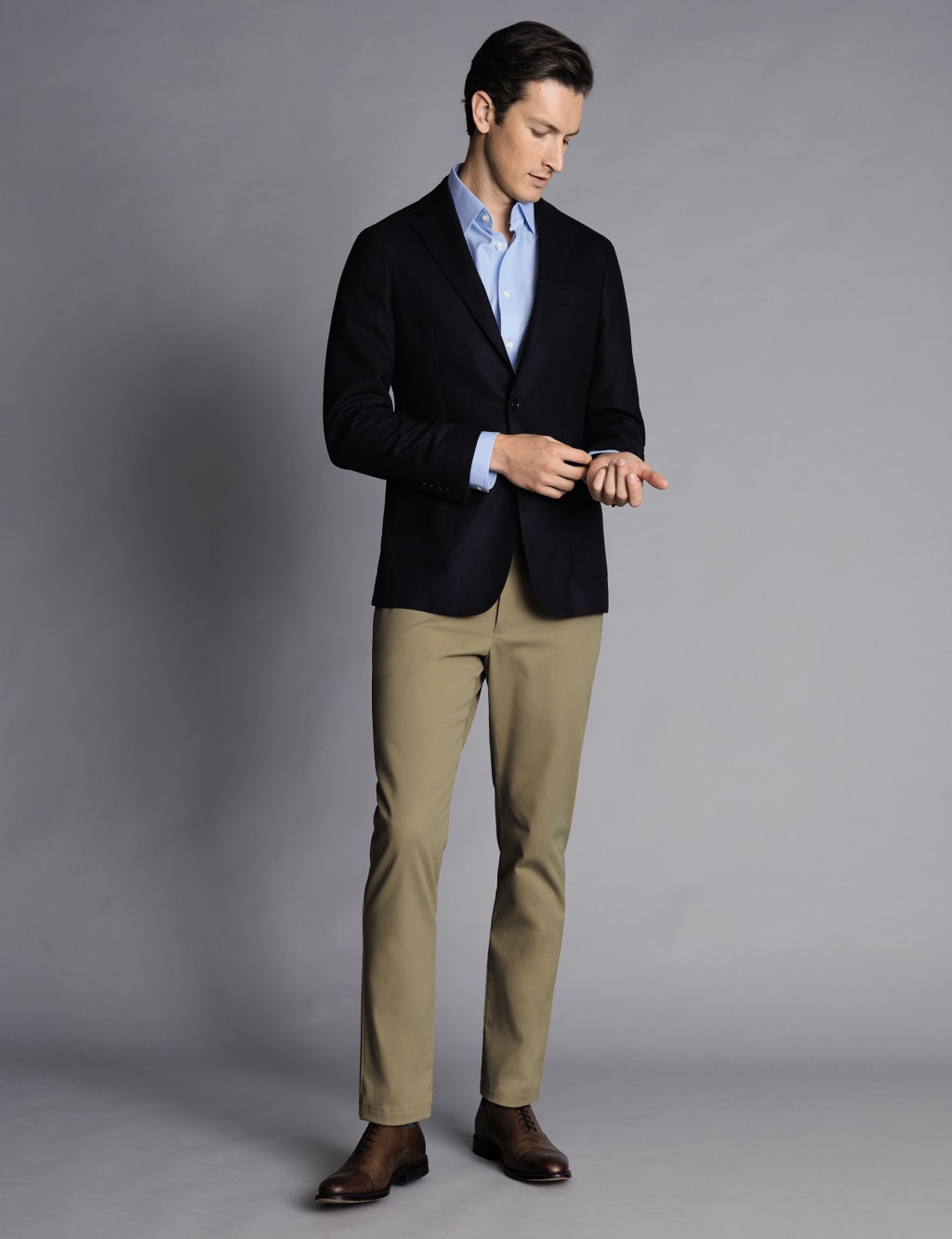 Slim Fit Pure Wool Twill Blazer 2 of 5