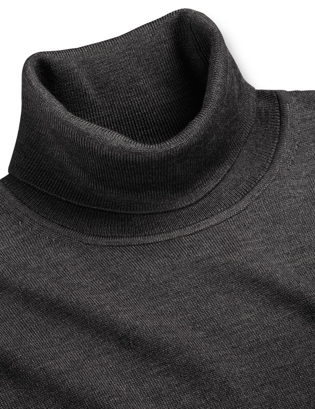 Pure Merino Wool Roll Neck Jumper 3 of 4