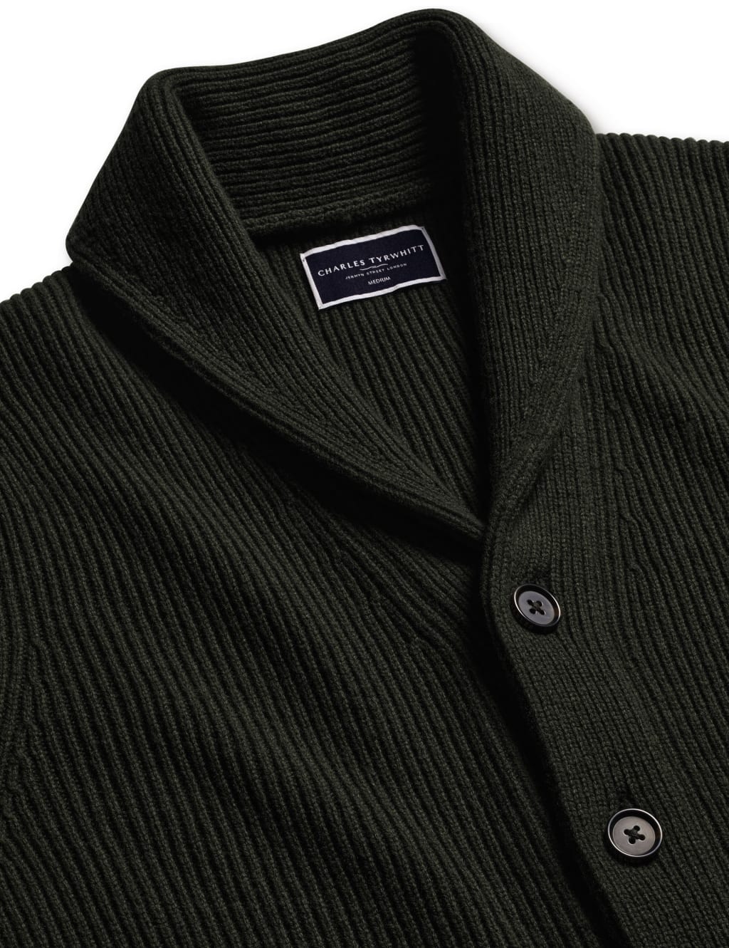 Charles tyrwhitt shawl collar cardigan best sale