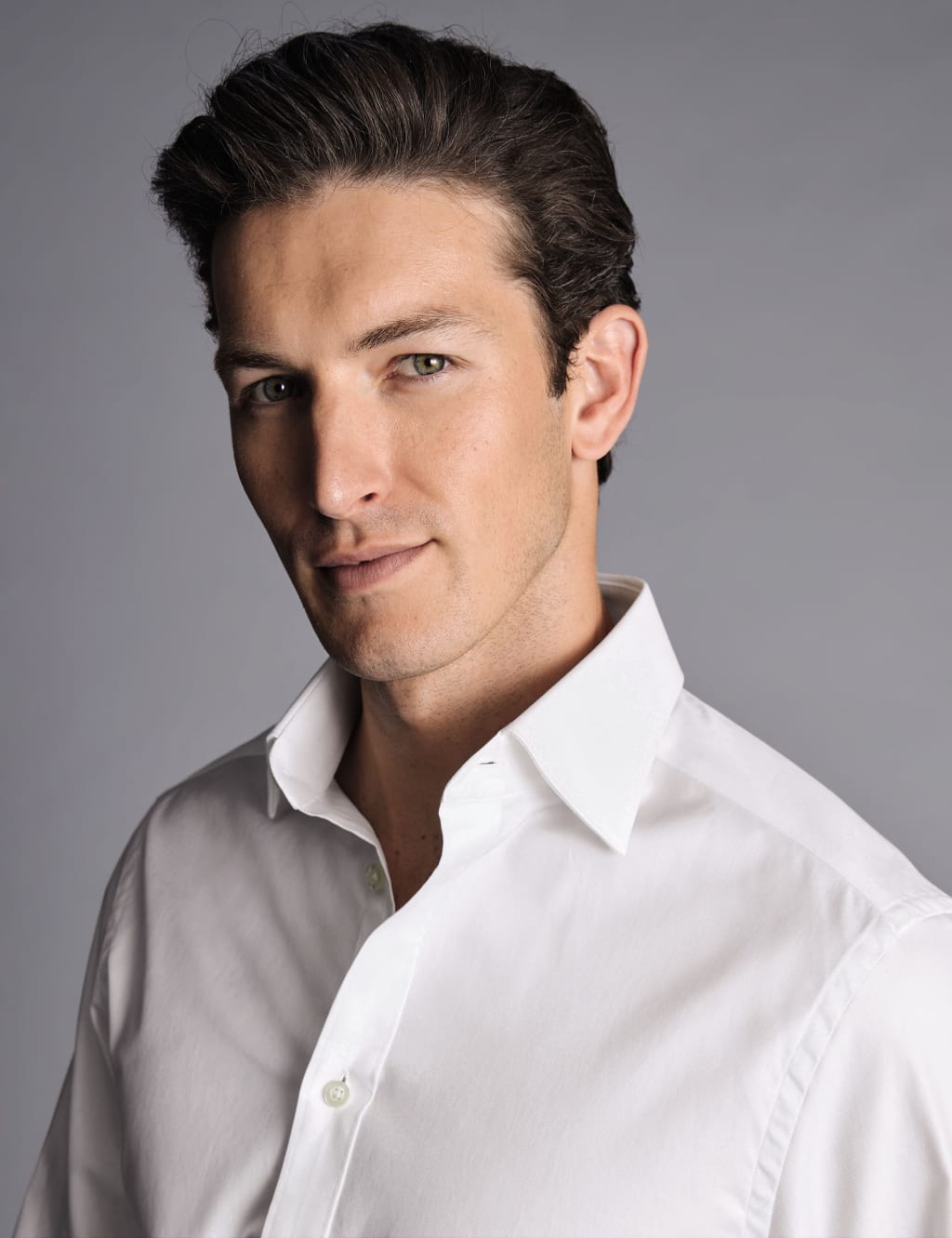 Slim Fit Pure Cotton Twill Oxford Shirt 3 of 5