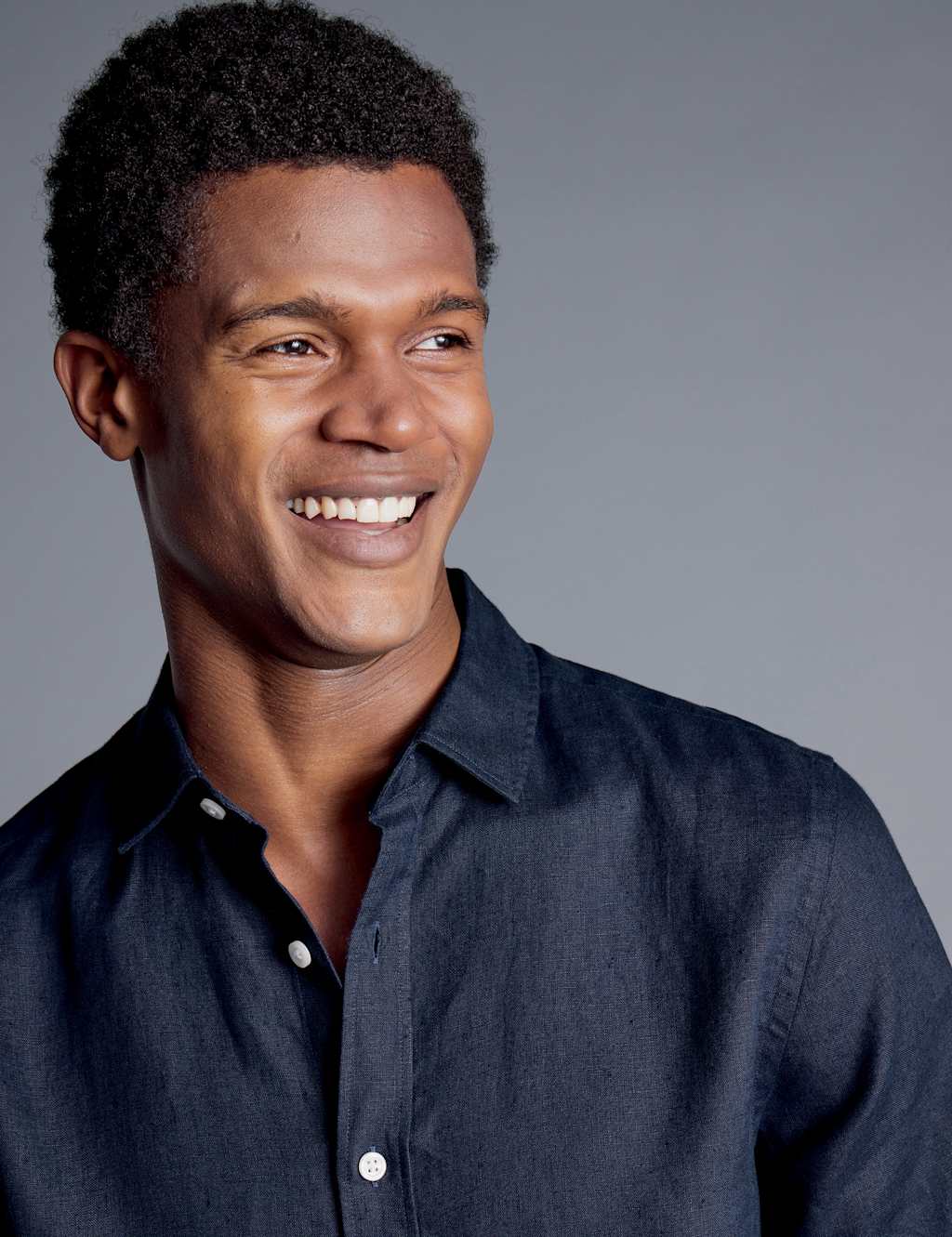 Slim Fit Pure Linen Shirt 3 of 5