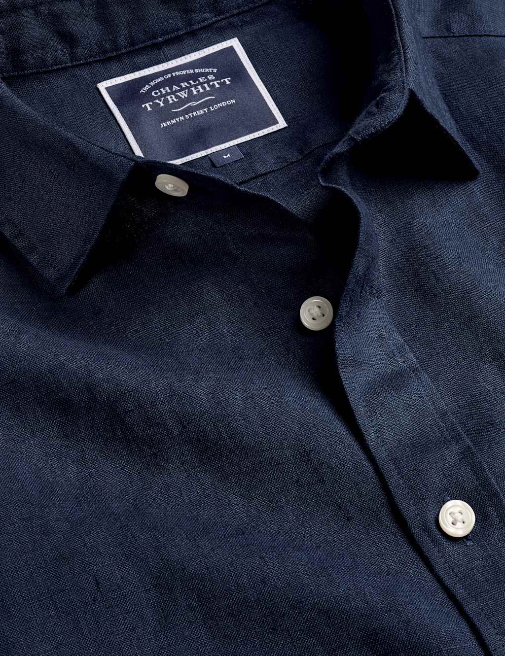 Slim Fit Pure Linen Shirt 4 of 5