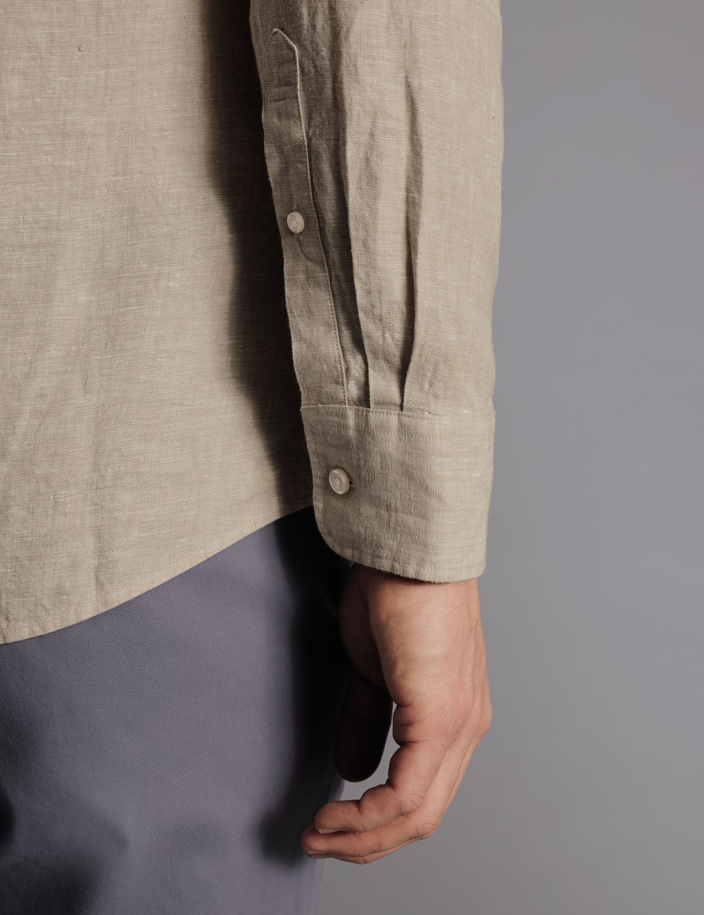 Slim Fit Pure Linen Shirt 5 of 7
