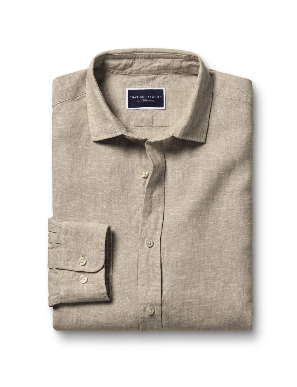Slim Fit Pure Linen Shirt 2 of 7