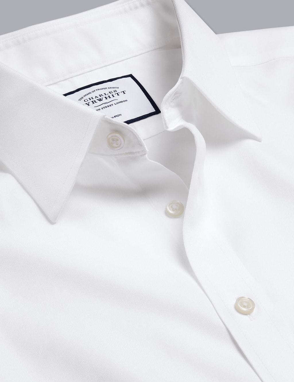 Non-Iron Dry Fine Twill Smart Fit Long Sleeve Shirt