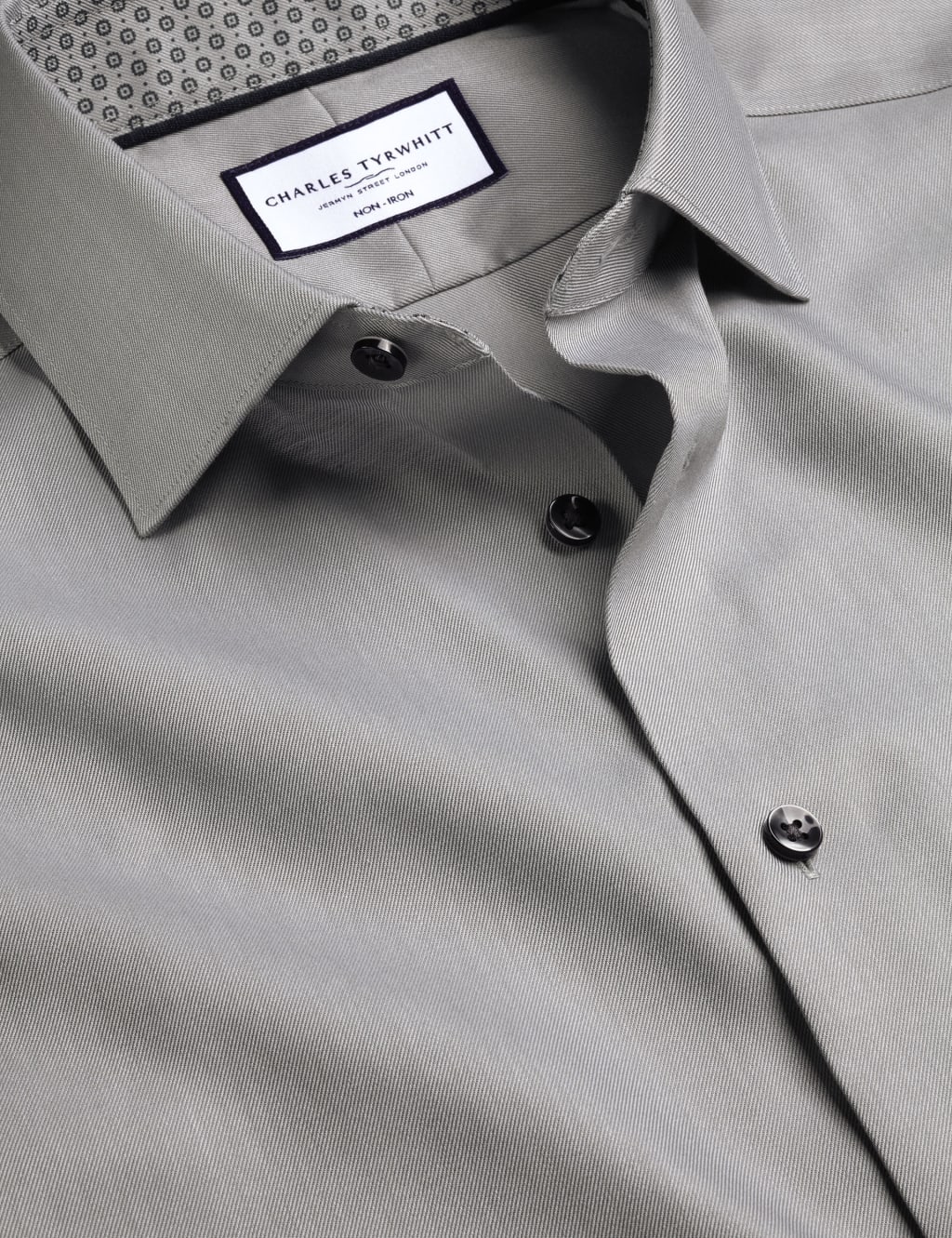 Slim Fit Non Iron Pure Cotton Twill Shirt 5 of 6
