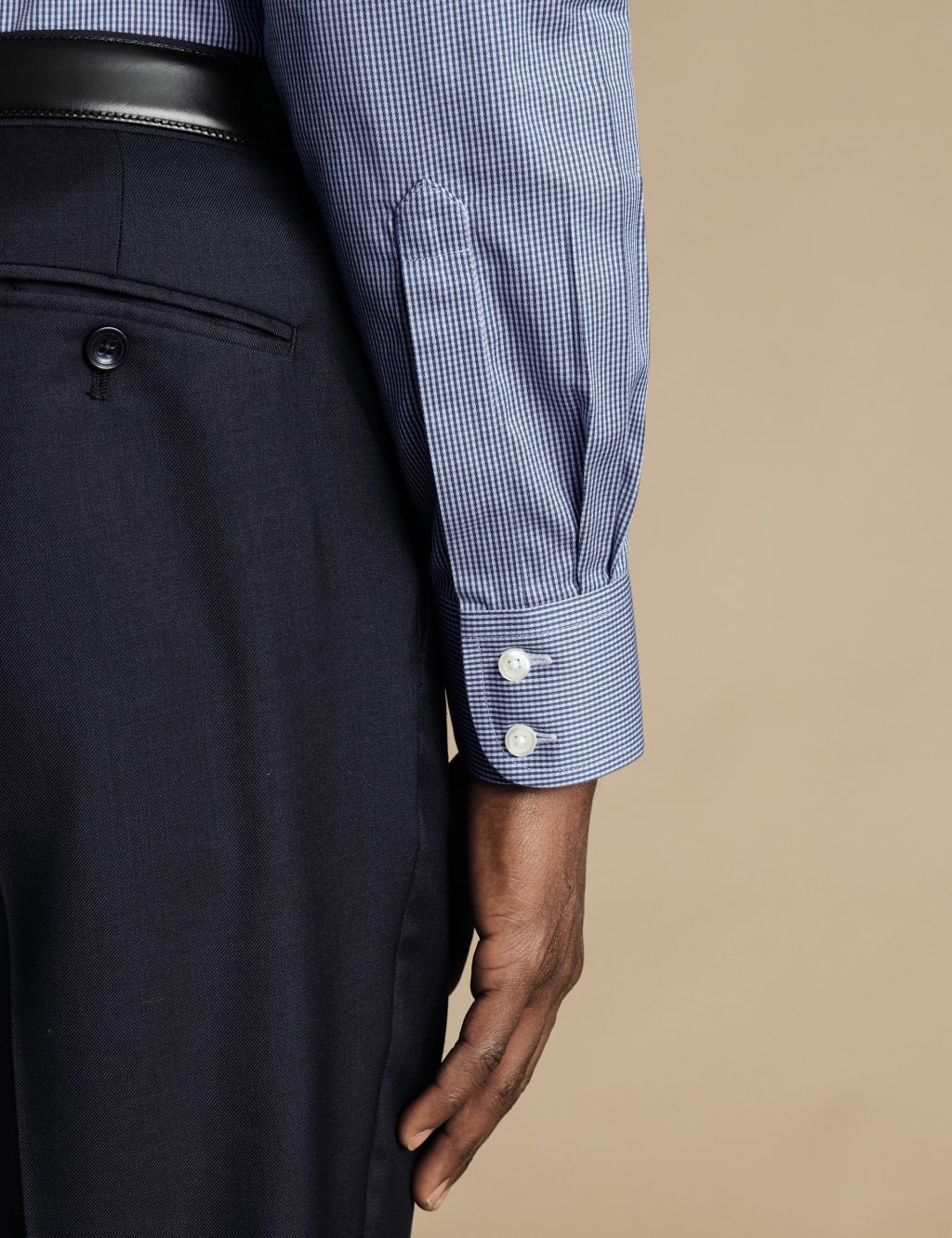 Slim Fit Non Iron Twill Check Shirt 4 of 6