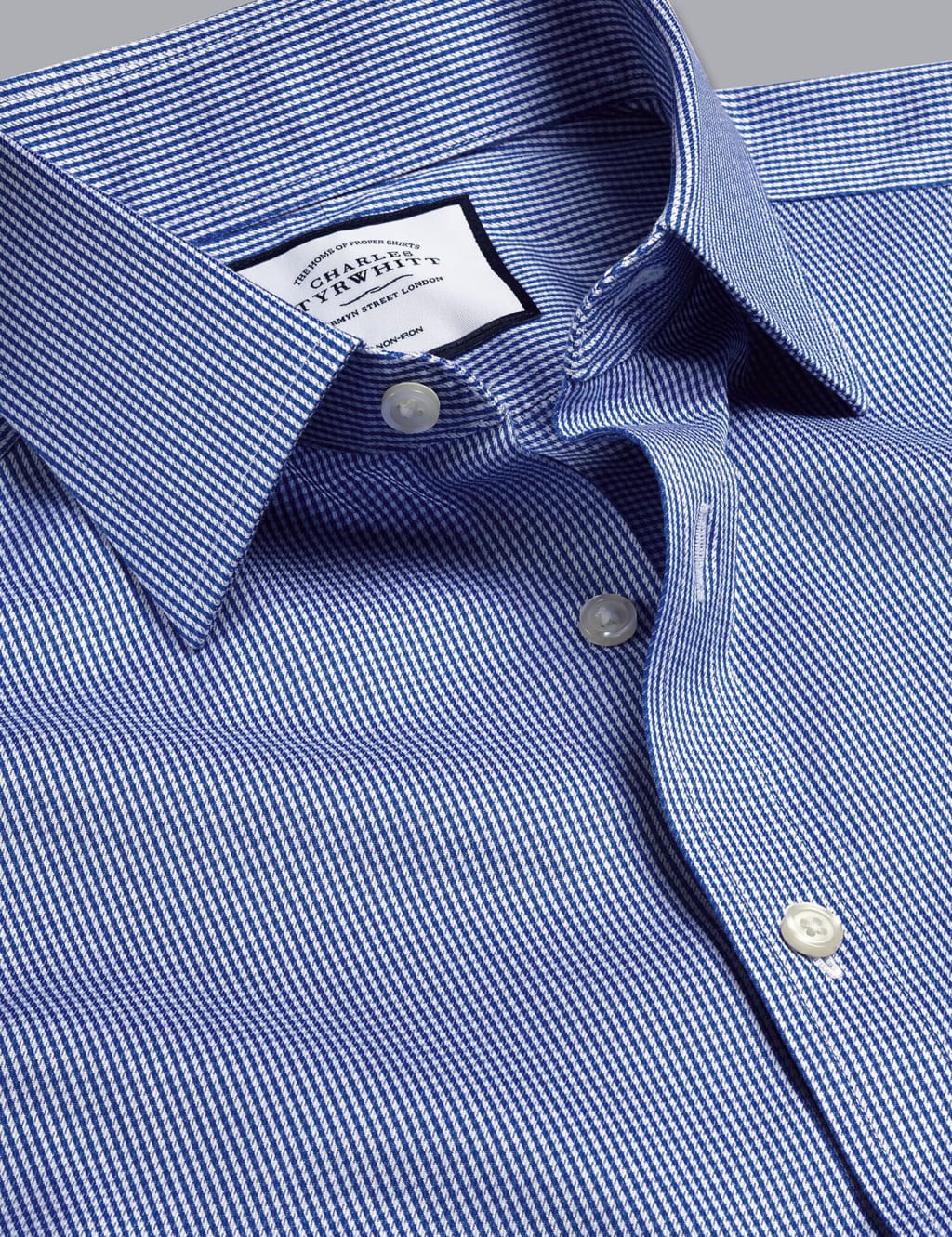 Slim Fit Non Iron Twill Check Shirt 5 of 6