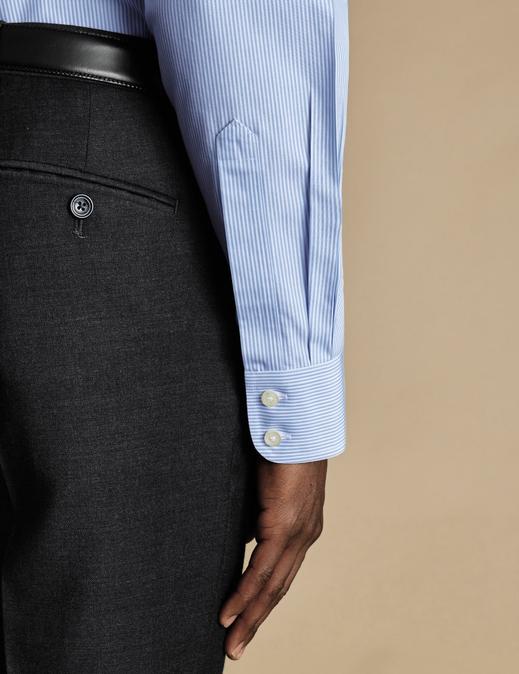 Slim Fit Non Iron Twill Check Shirt 4 of 6