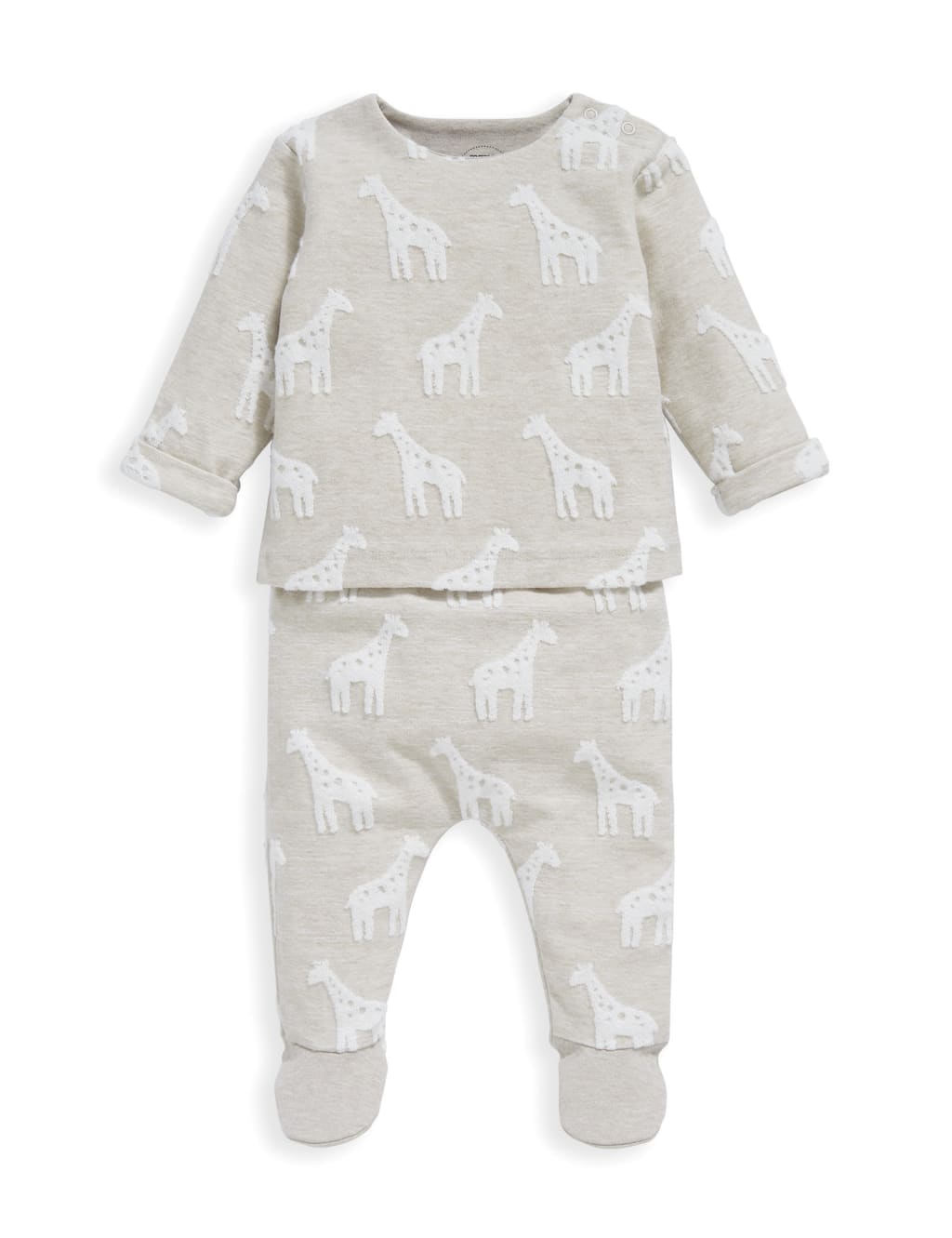 2pc Pure Cotton Giraffe Outfit (7lbs-1 Yrs) 2 of 6