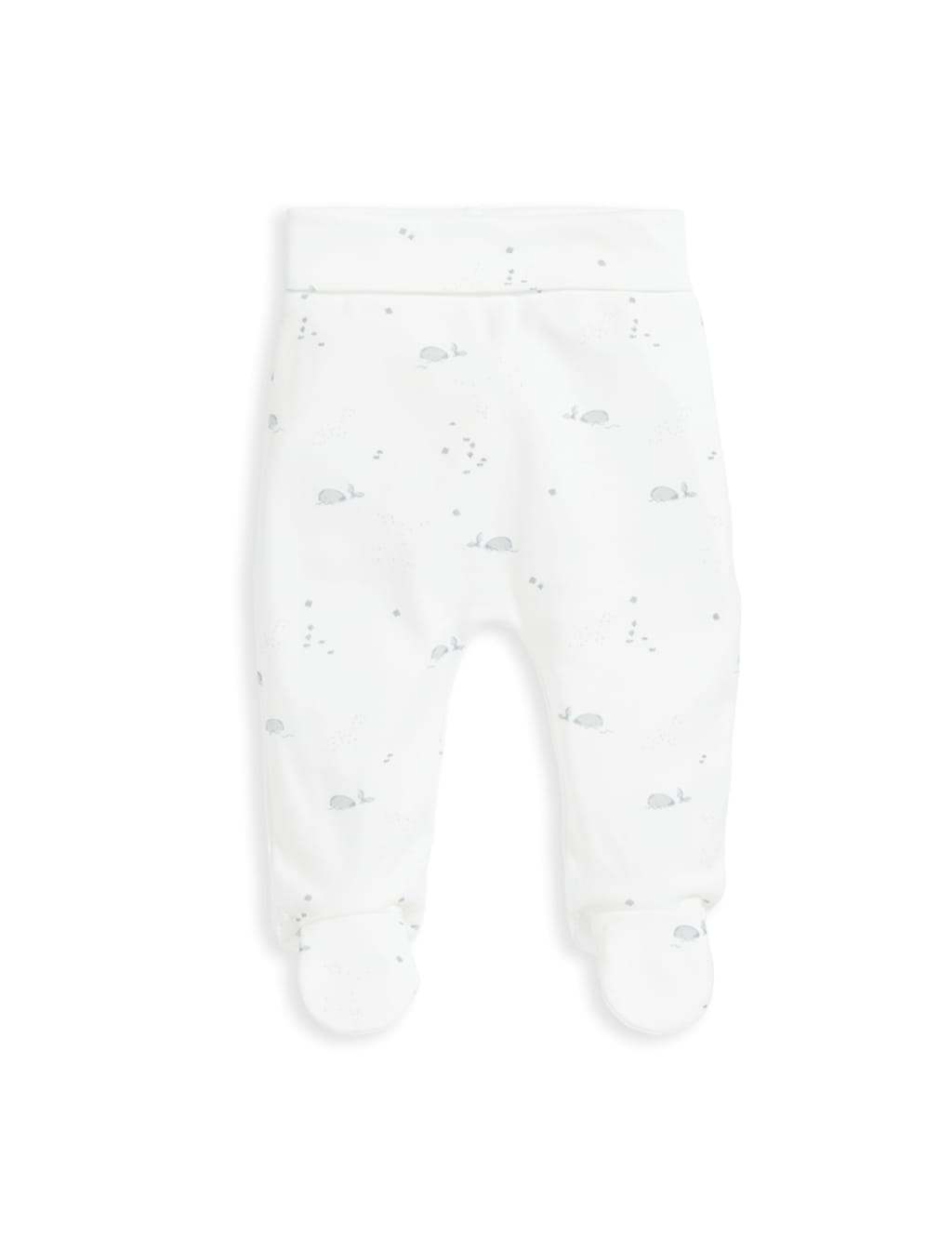 3pc Pure Cotton Whale Outfit (7lbs-6 Mths) 6 of 8