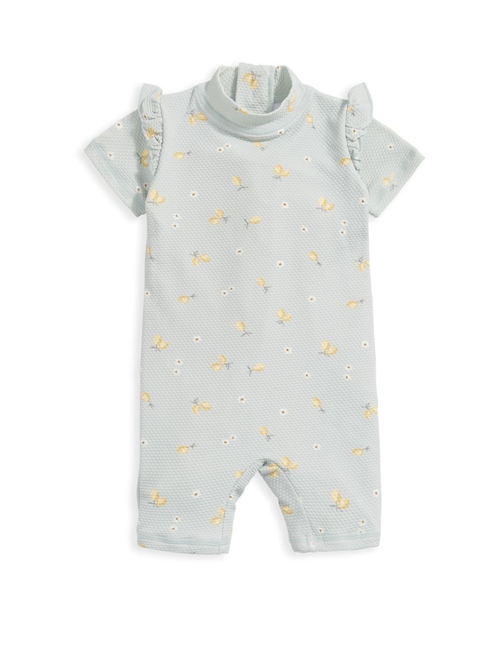 Lemon Print Textured Rashsuit (0-3 Yrs) 2 of 2