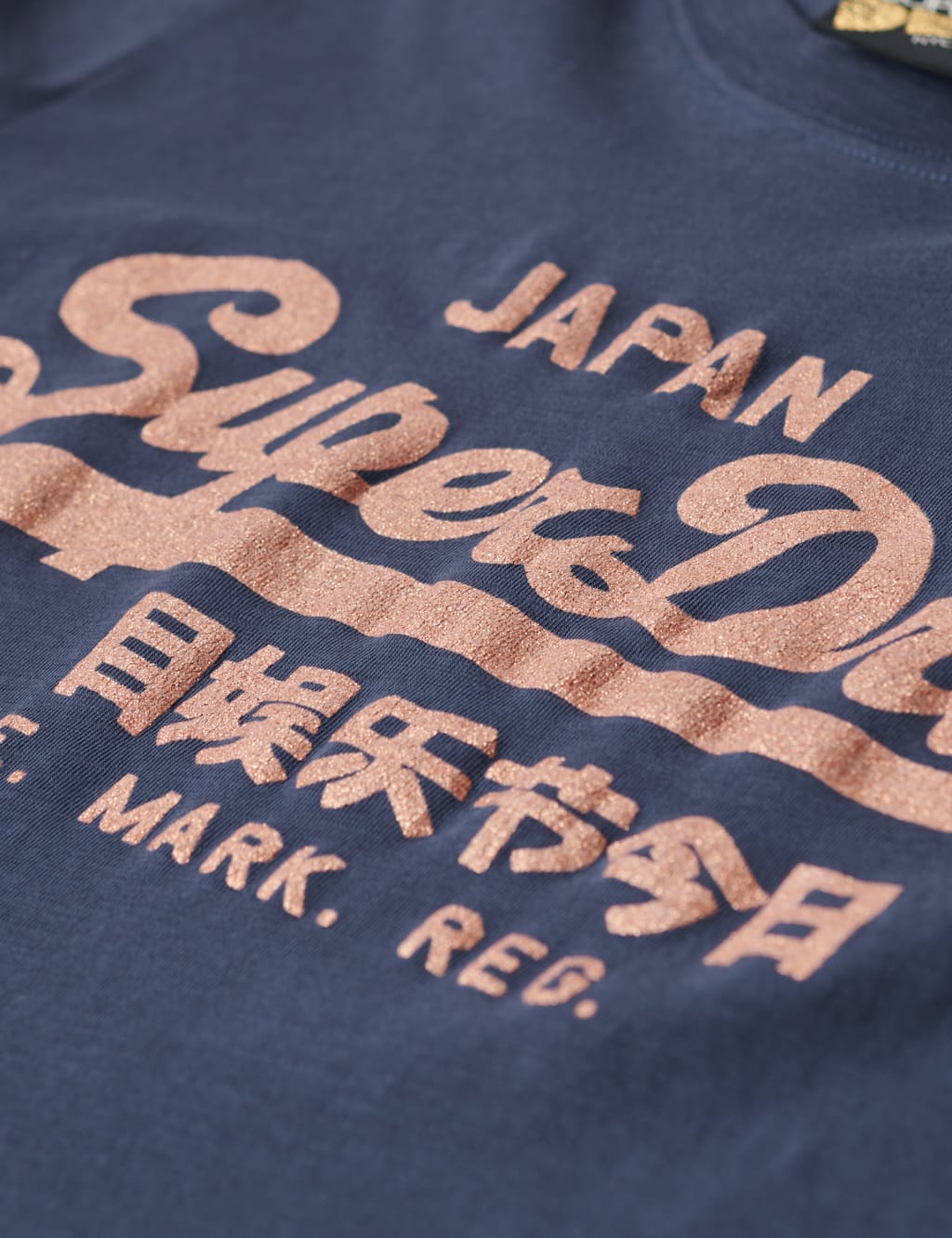 Pure Cotton Logo T-Shirt 5 of 6