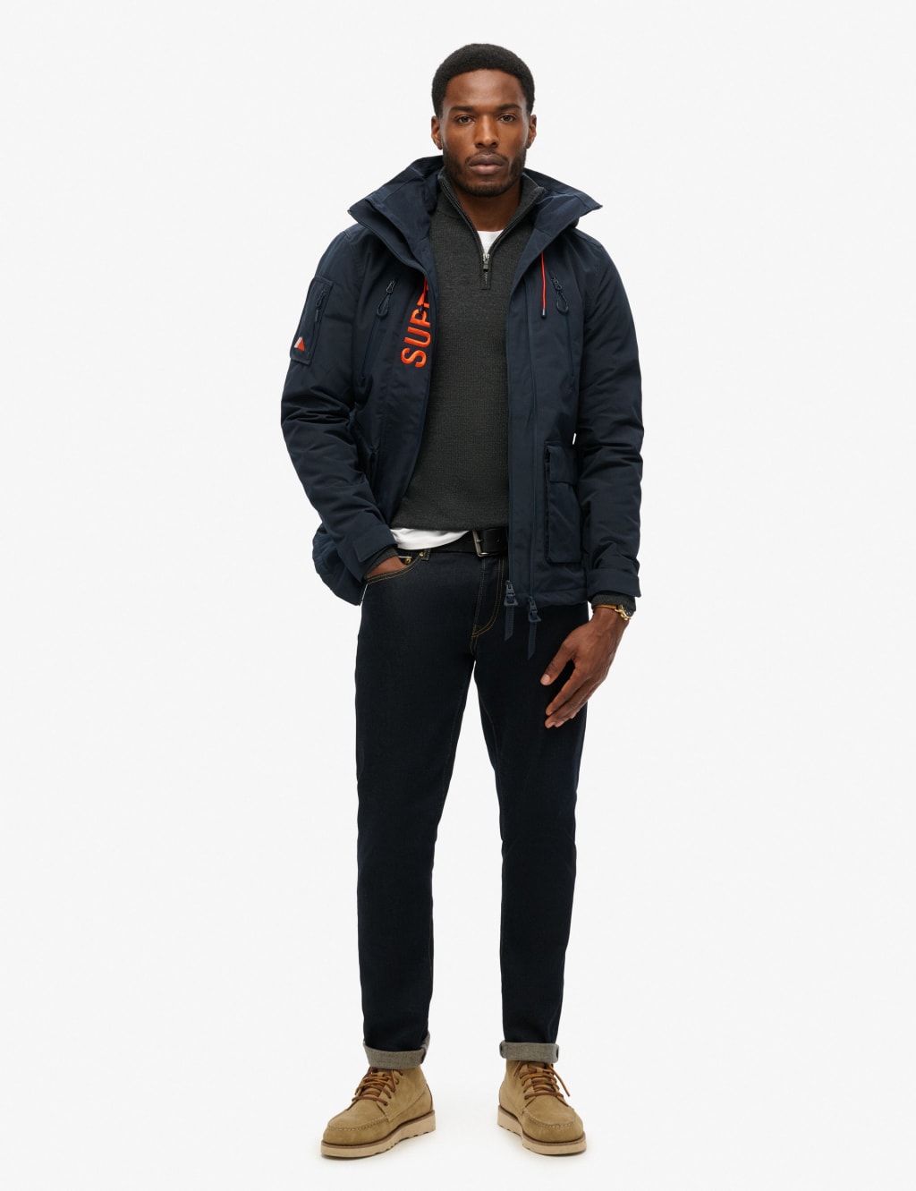 Hooded Padded Anorak