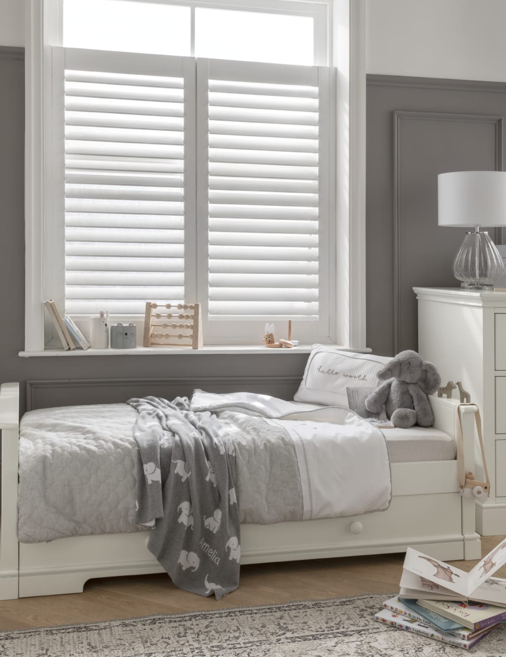 Oxford 3 Piece Cotbed Range with Dresser and Wardrobe 3 of 8