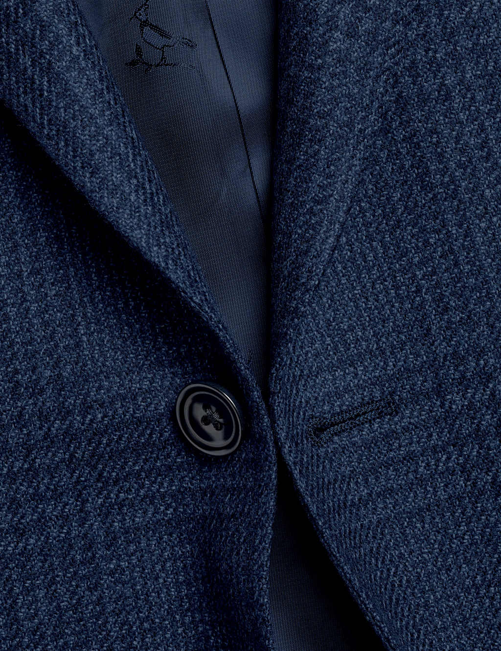 Slim Fit Wool Silk Check Blazer 4 of 4