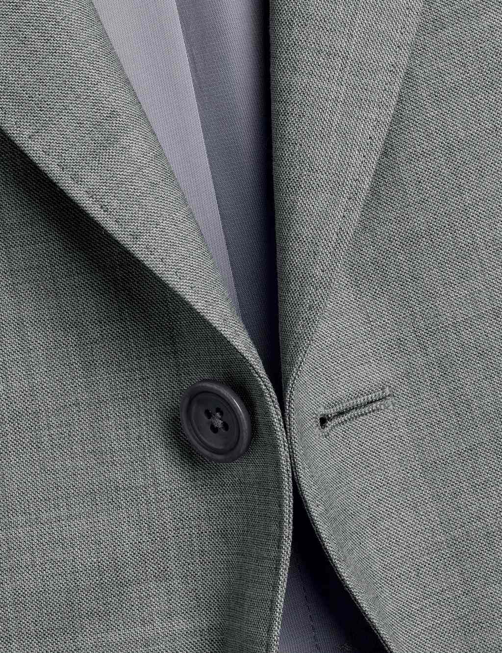 Slim Fit Pure Wool Crease Recovery Suit Jacket 6 of 6