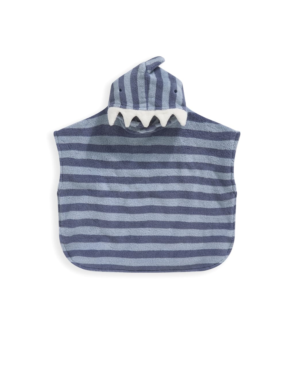 Towelling Shark Poncho (3 Mths-3 Yrs) 2 of 3