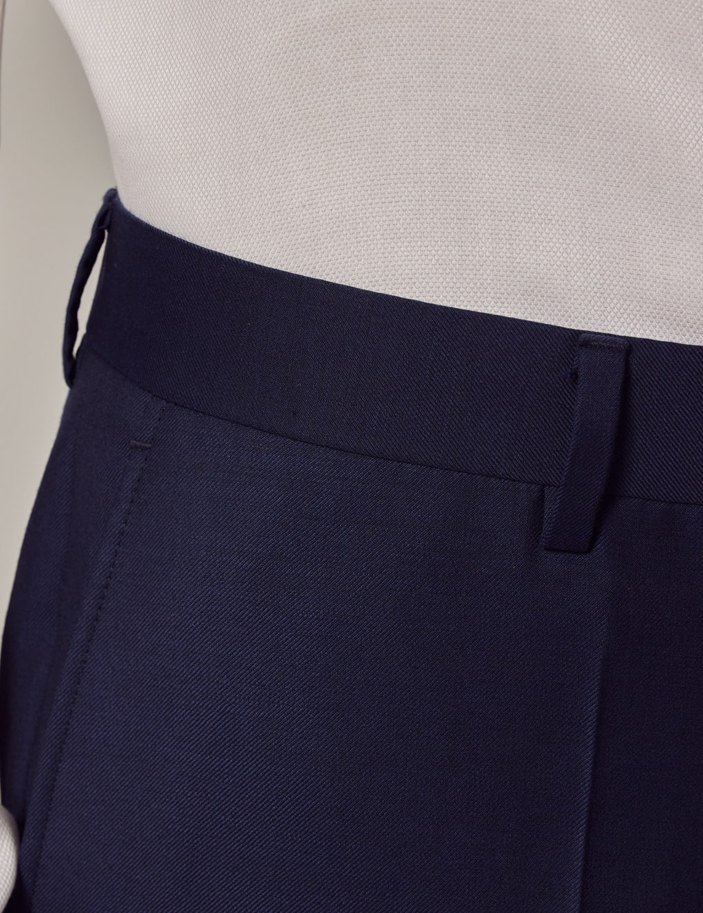 Slim Fit Pure Wool Trousers 4 of 4