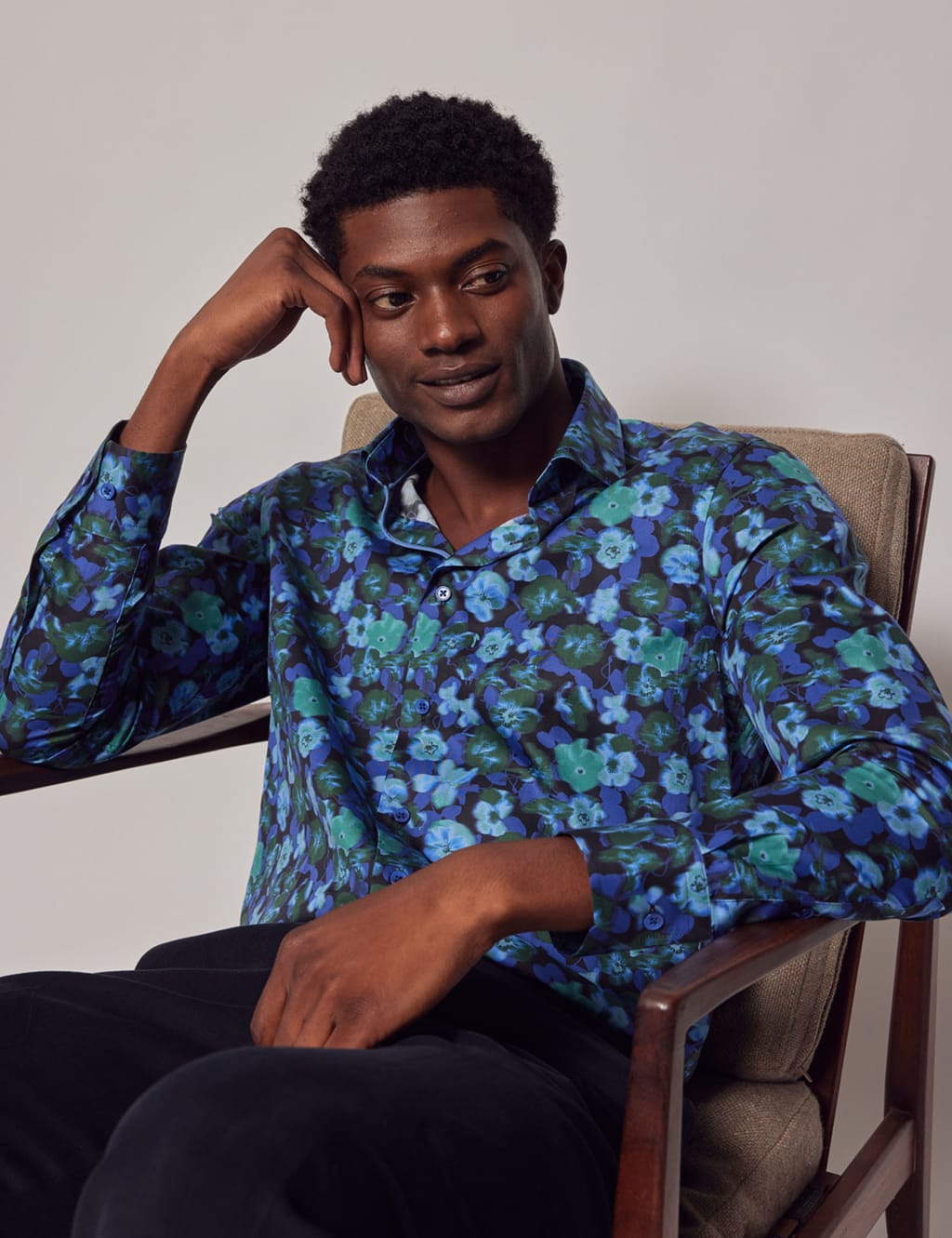 Pure Cotton Floral Shirt 4 of 6
