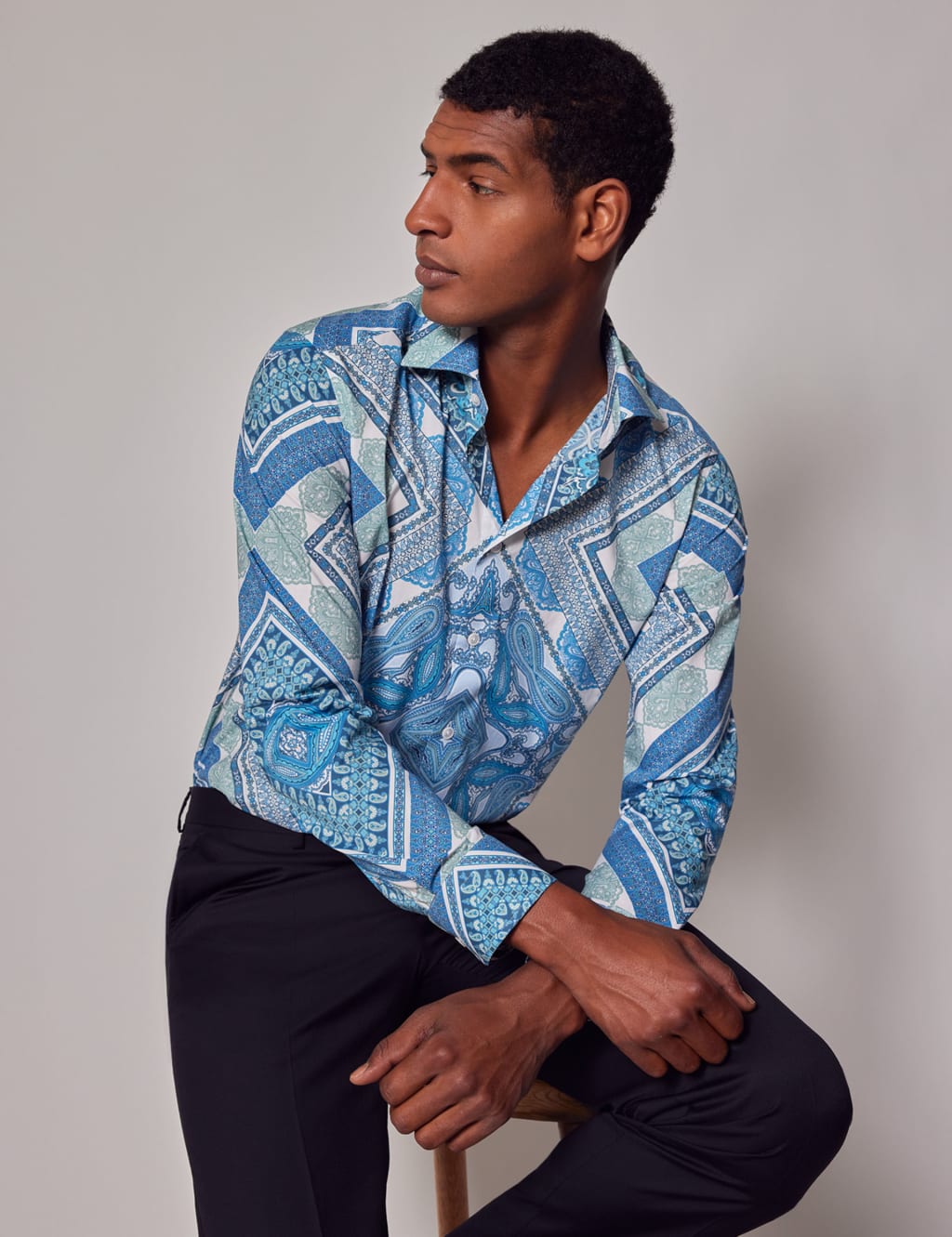 Pure Cotton Print Shirt 2 of 6