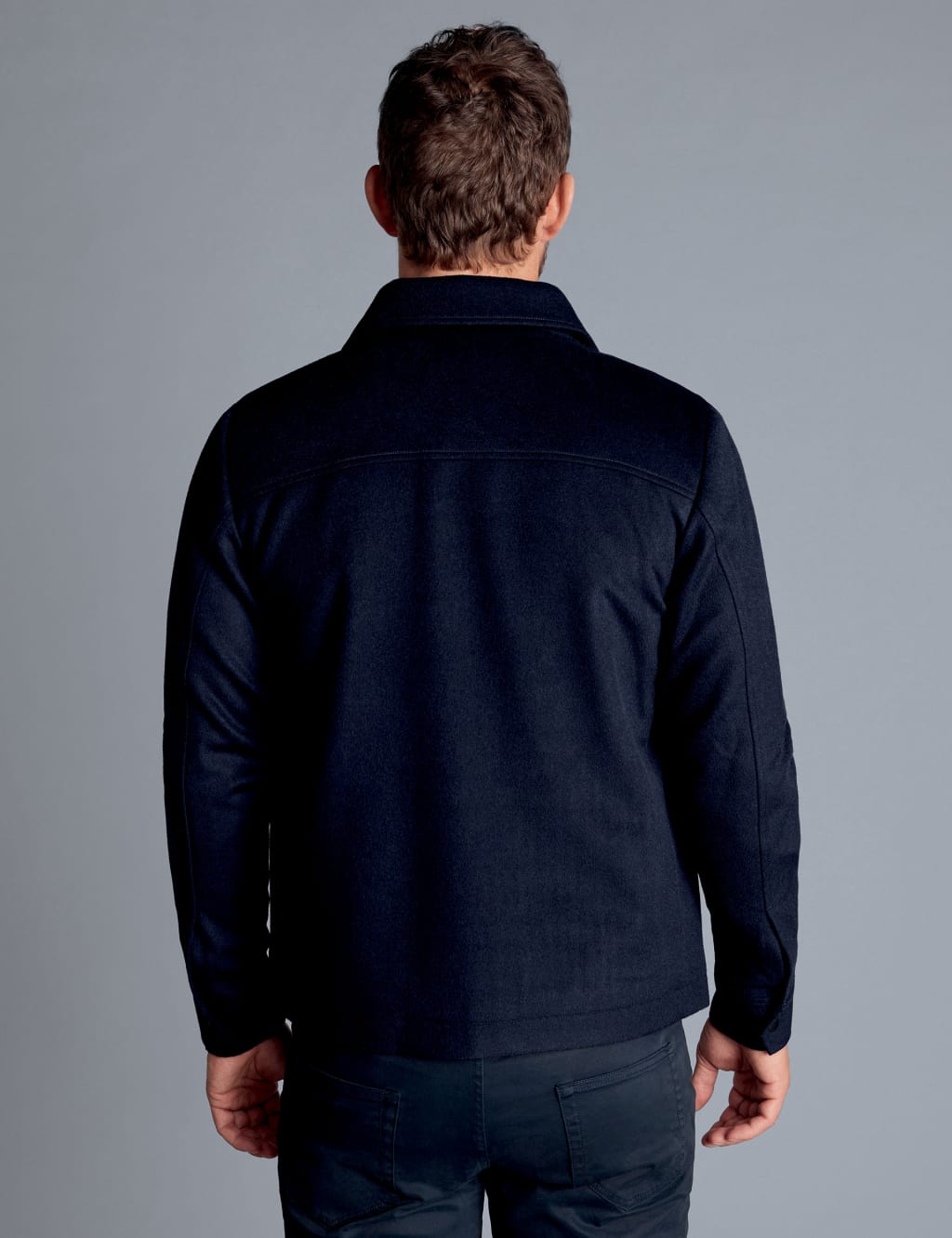 Pure Wool Harrington Jacket 3 of 5