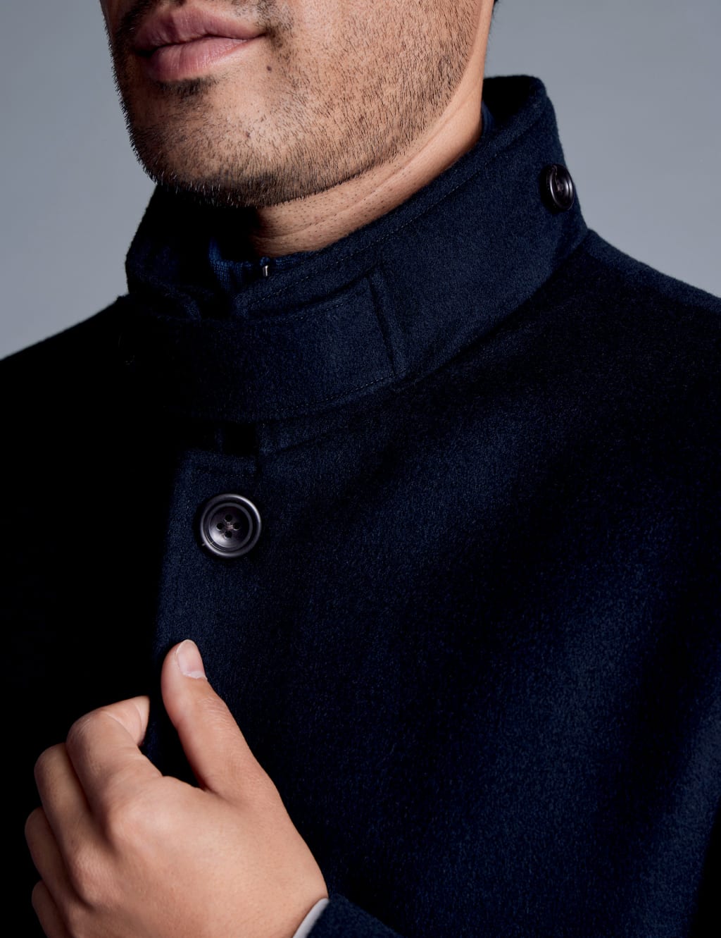 Pure Wool Overcoat Charles Tyrwhitt M S