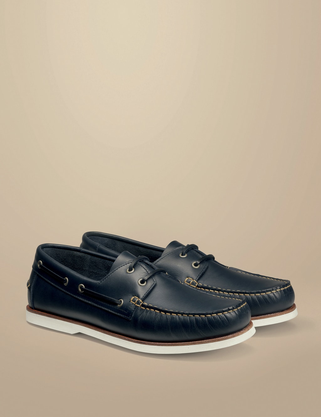 Leather slip on boat shoes shop