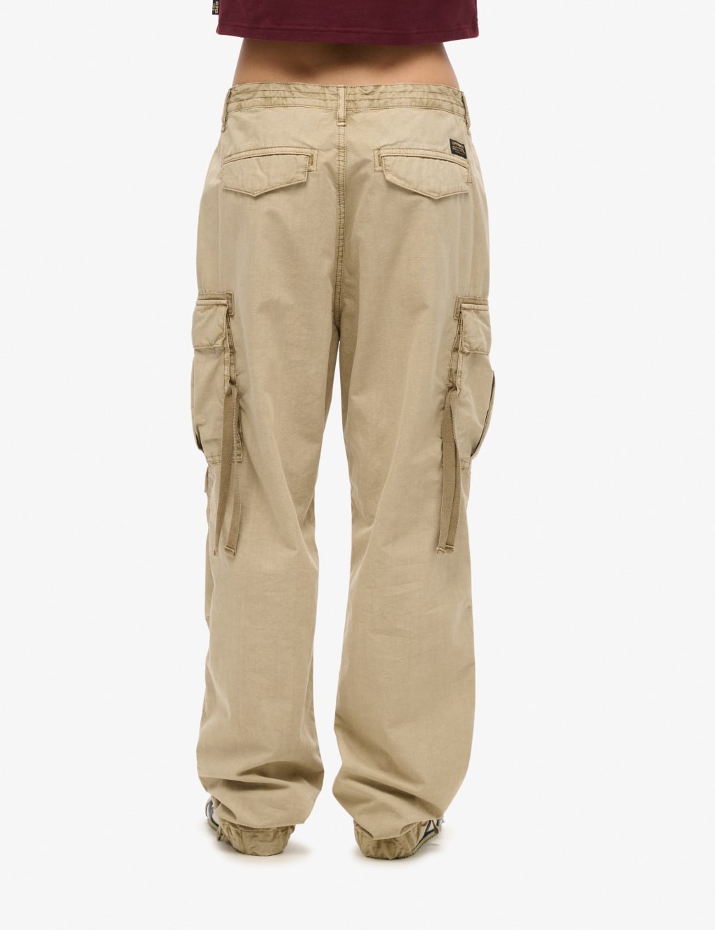 Pure Cotton Cargo Relaxed Trousers 2 of 7