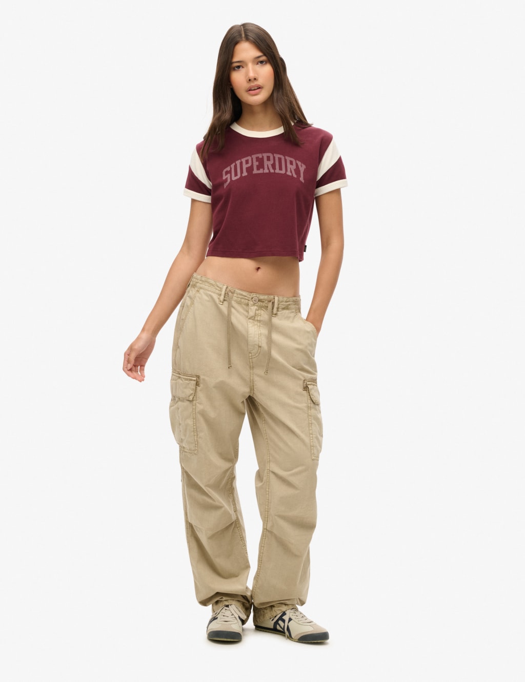 Pure Cotton Cargo Relaxed Trousers 5 of 7