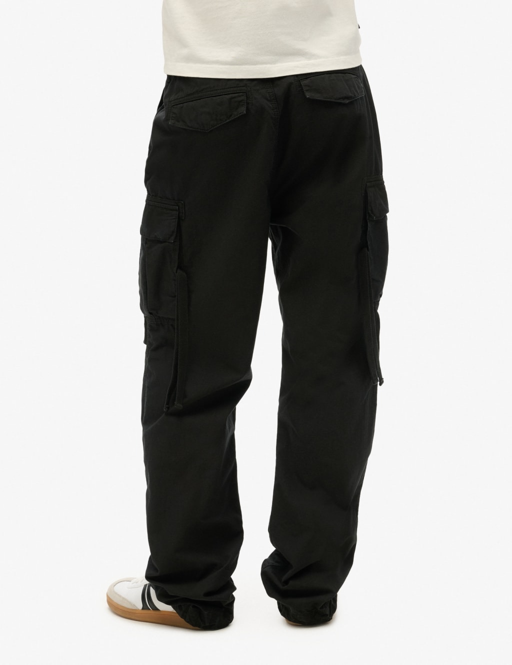 Pure Cotton Cargo Relaxed Trousers 2 of 7