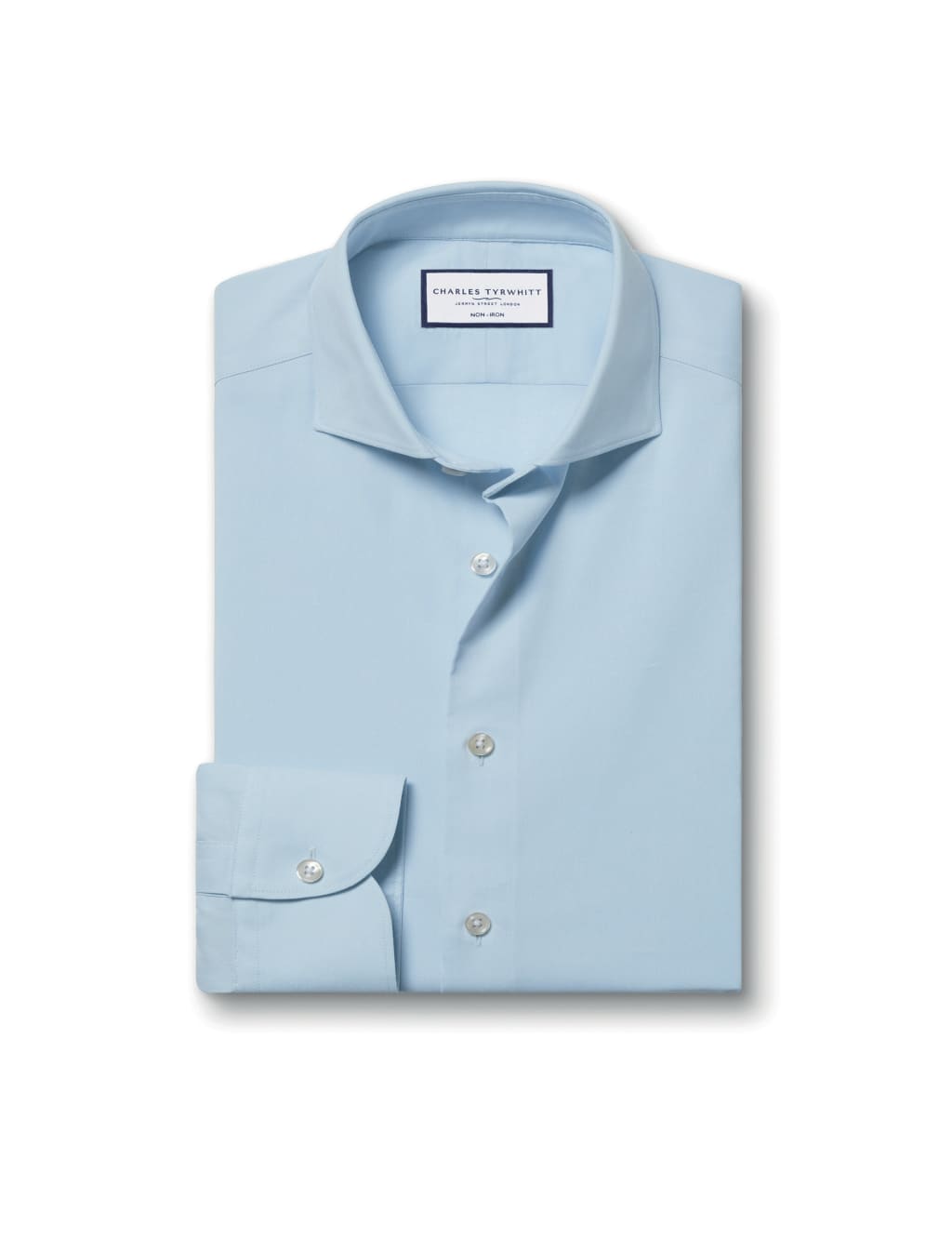 Non Iron Slim Fit Cotton Rich Twill Shirt 2 of 4