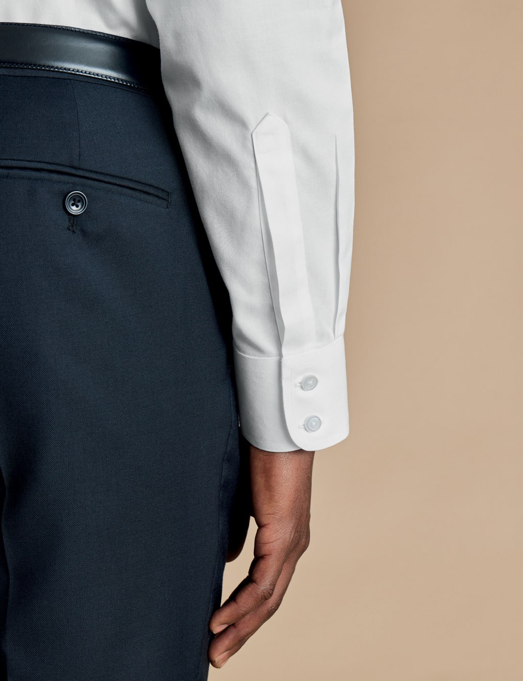 Slim Fit Non Iron Pure Cotton Twill Shirt 4 of 7