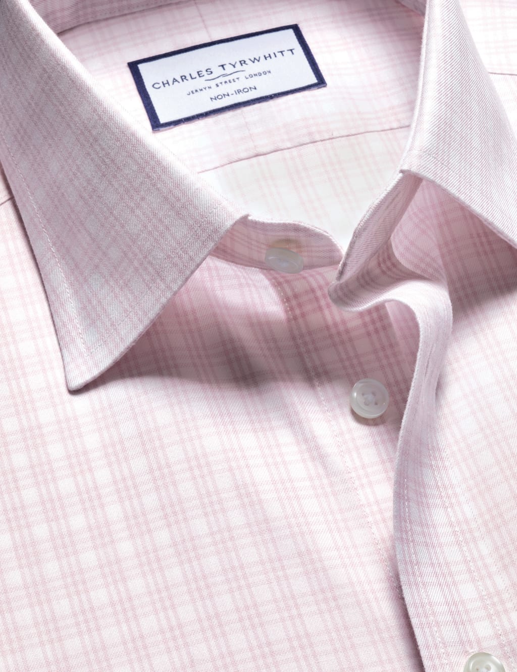 Slim Fit Non Iron Pure Cotton Twill Shirt 5 of 6