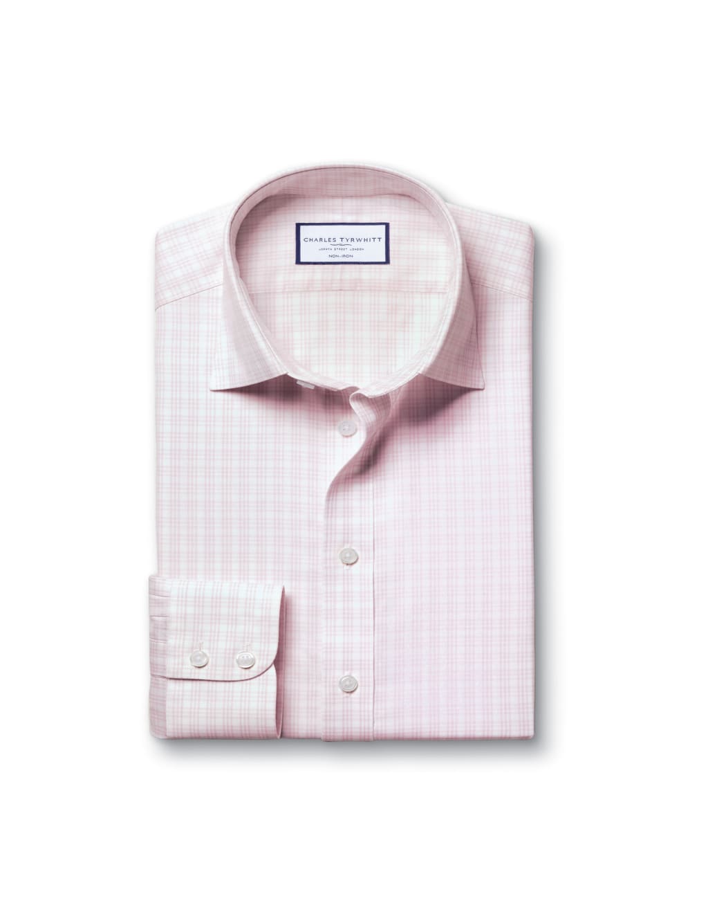 Slim Fit Non Iron Pure Cotton Twill Shirt 2 of 6