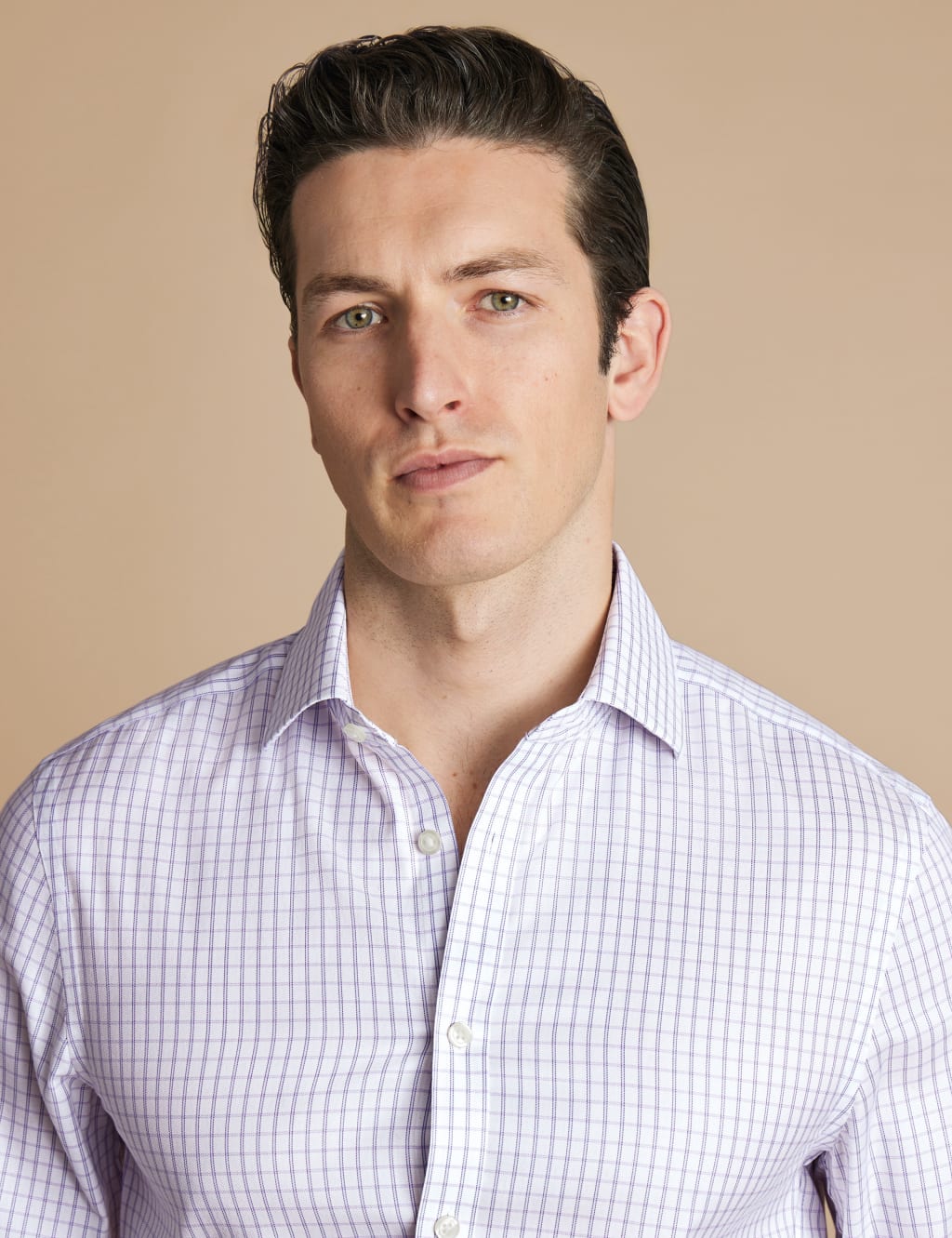 Slim Fit Non Iron Pure Cotton Twill Shirt 3 of 6